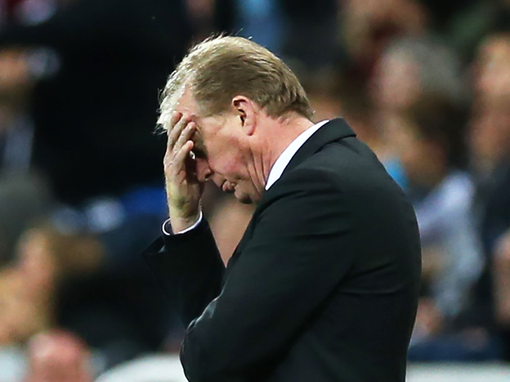 Steve McClaren’s side have won only one game all season – against Northampton in the Capital One Cup