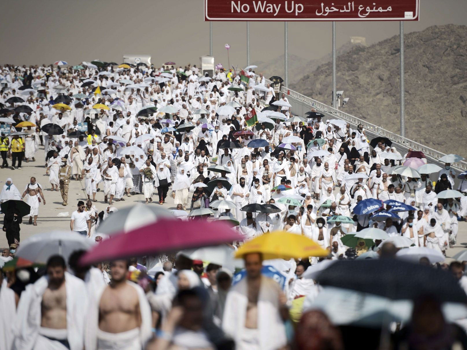 &#13;
The pilgrims killed during last year's hajj had been on their way to perform the Stoning of the Devil ritual in Mina &#13;