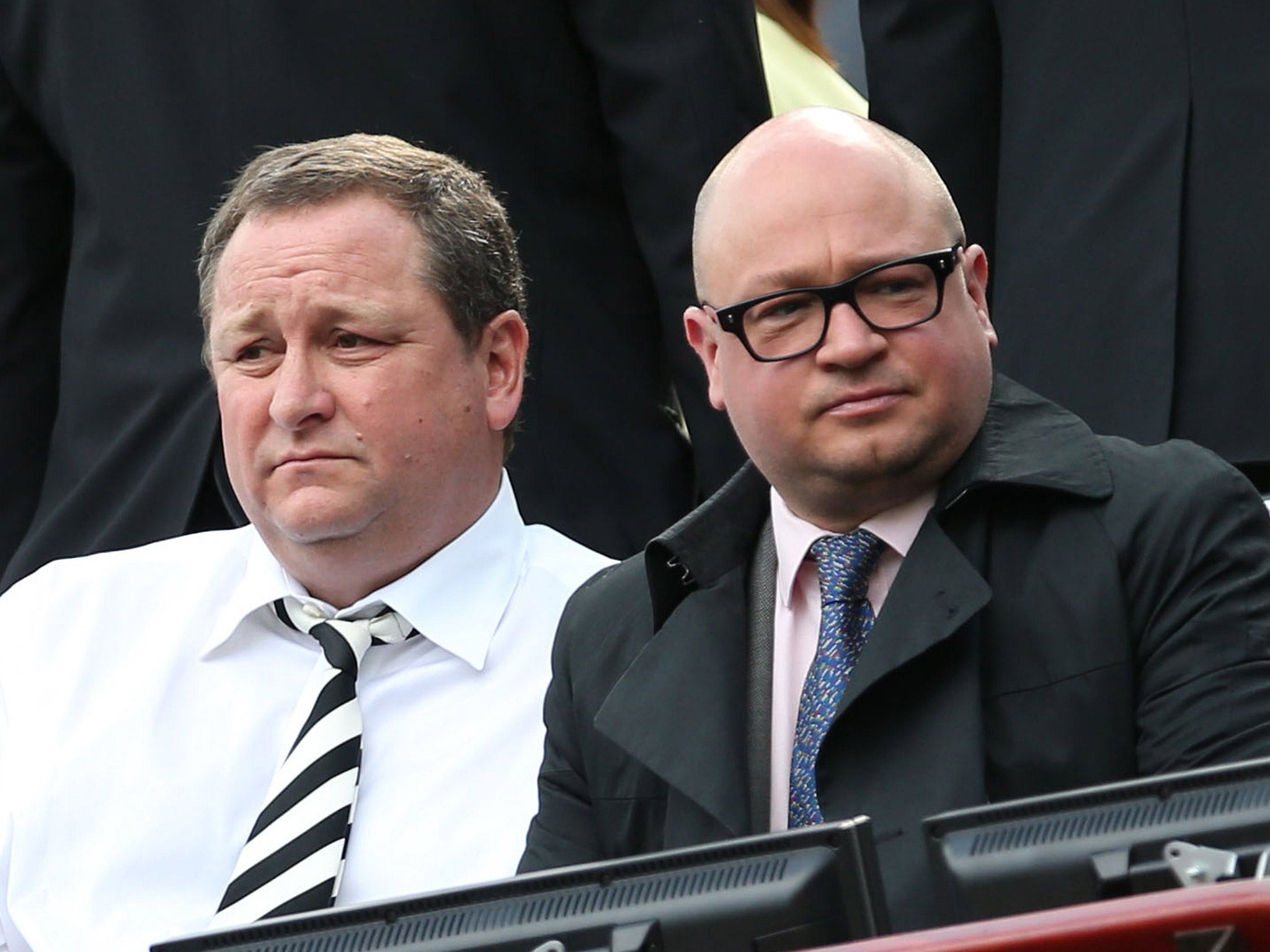 &#13;
Charnley (right), the club's managing director, was arrested and released without charge &#13;