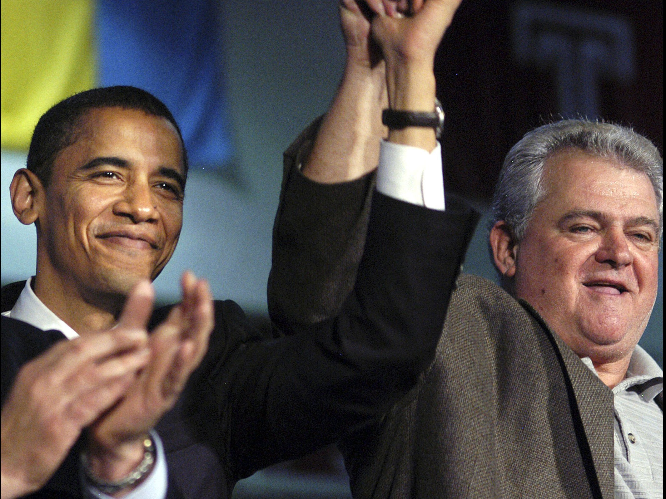 Bob Brady, pictured with Barack Obama, gave a withering verdict on the Democrat machine