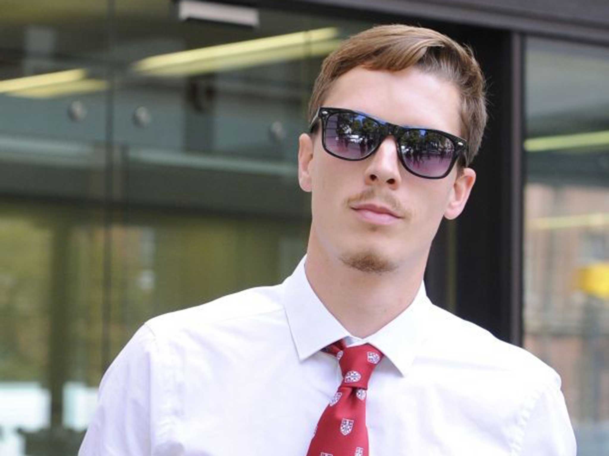 Adam Davies leave court