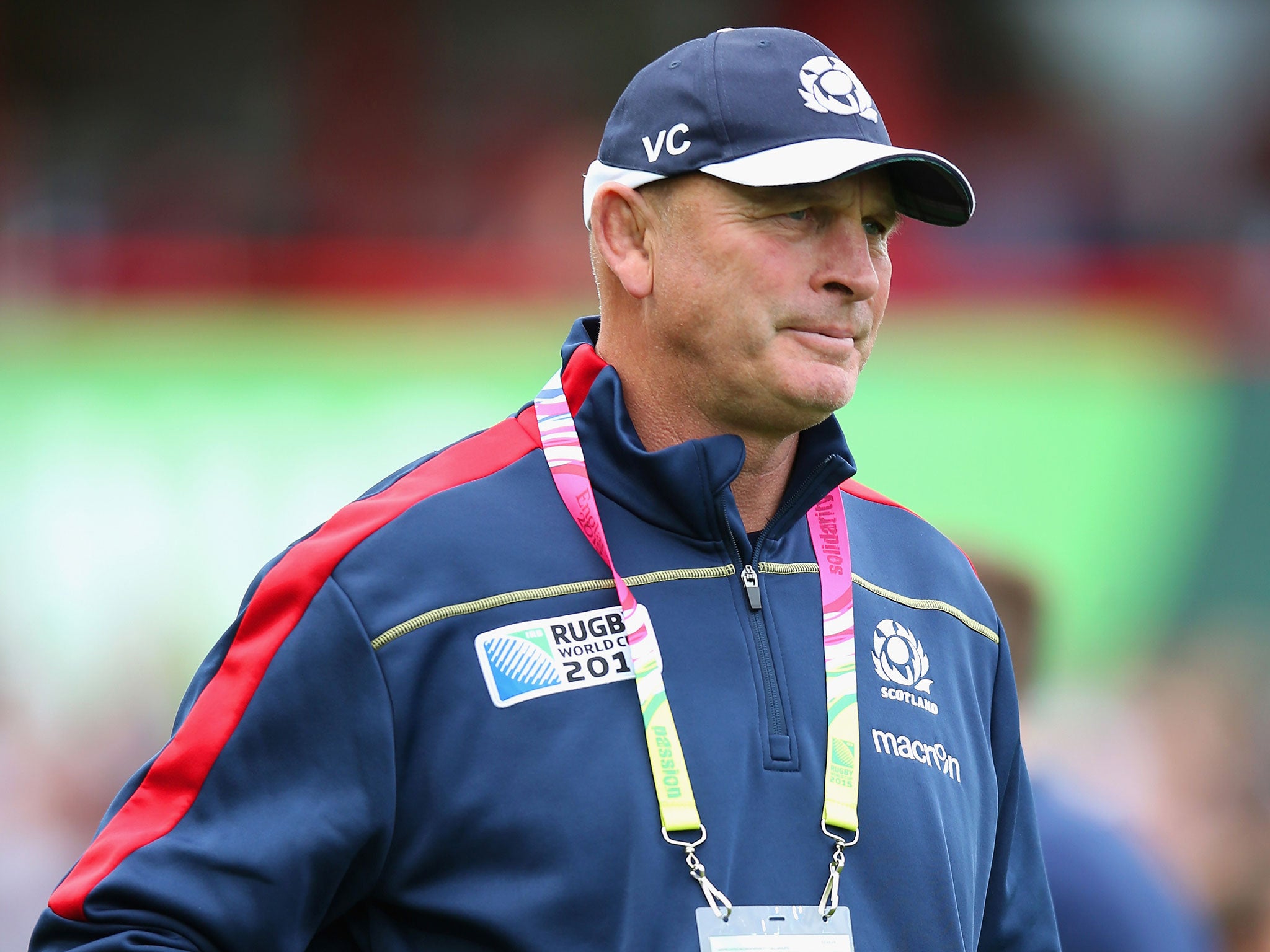 Scotland head coach Vern Cotter