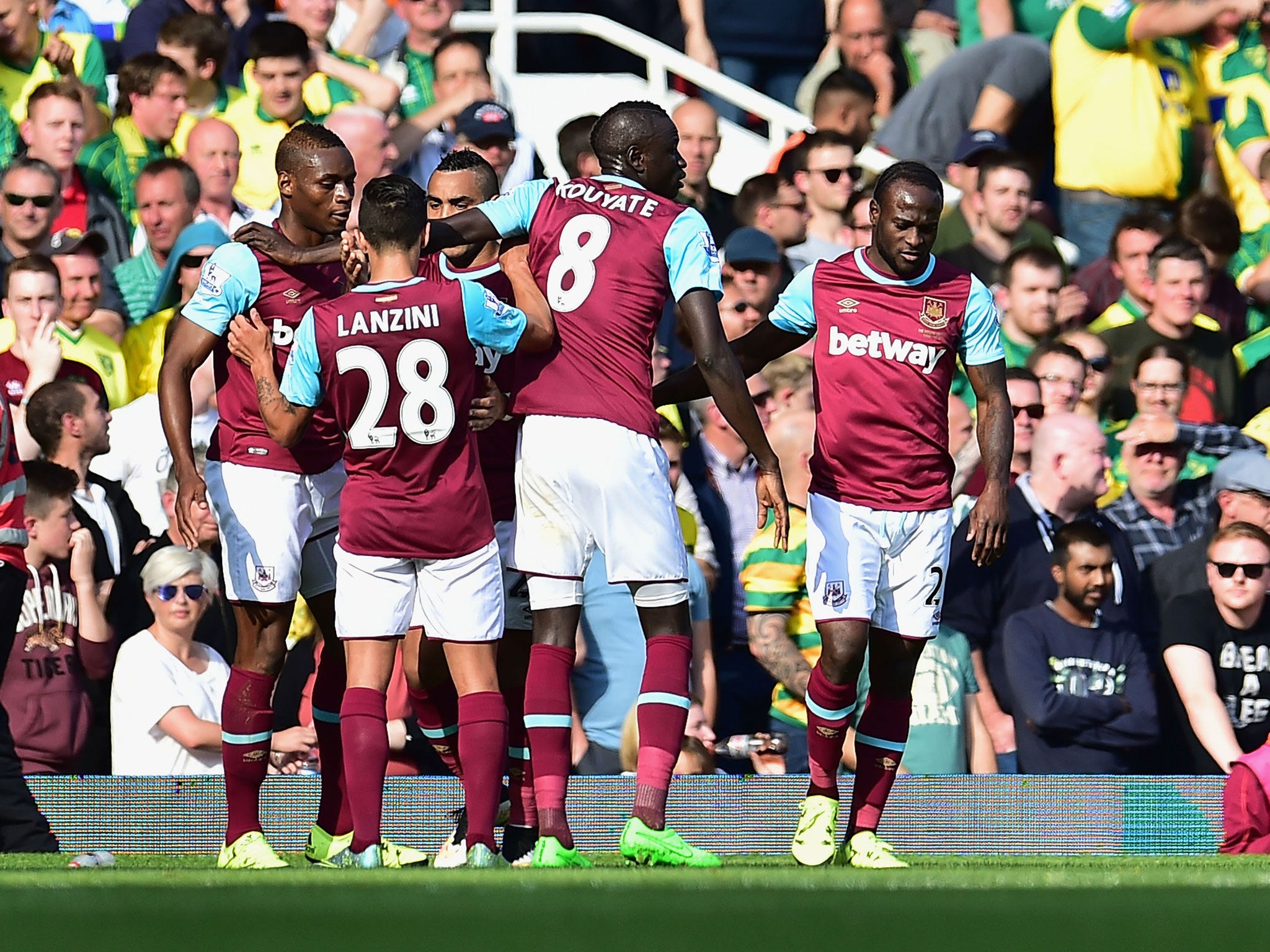 &#13;
West Ham have benefitted from wins over Chelsea, Manchester City and Arsenal&#13;