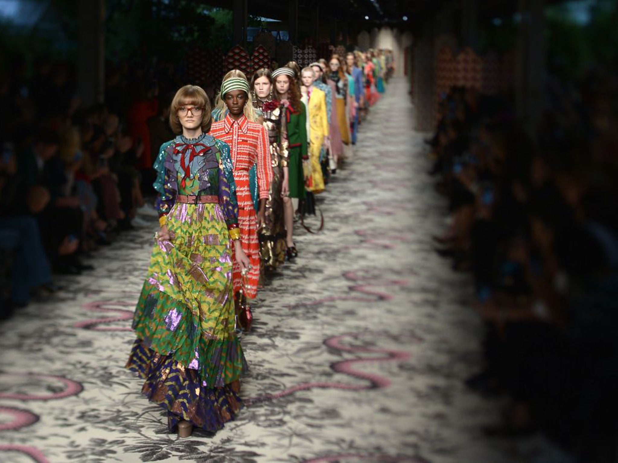 Alessandro Michele’s third womenswear collection for Gucci confirmed that he has ushered in a new era