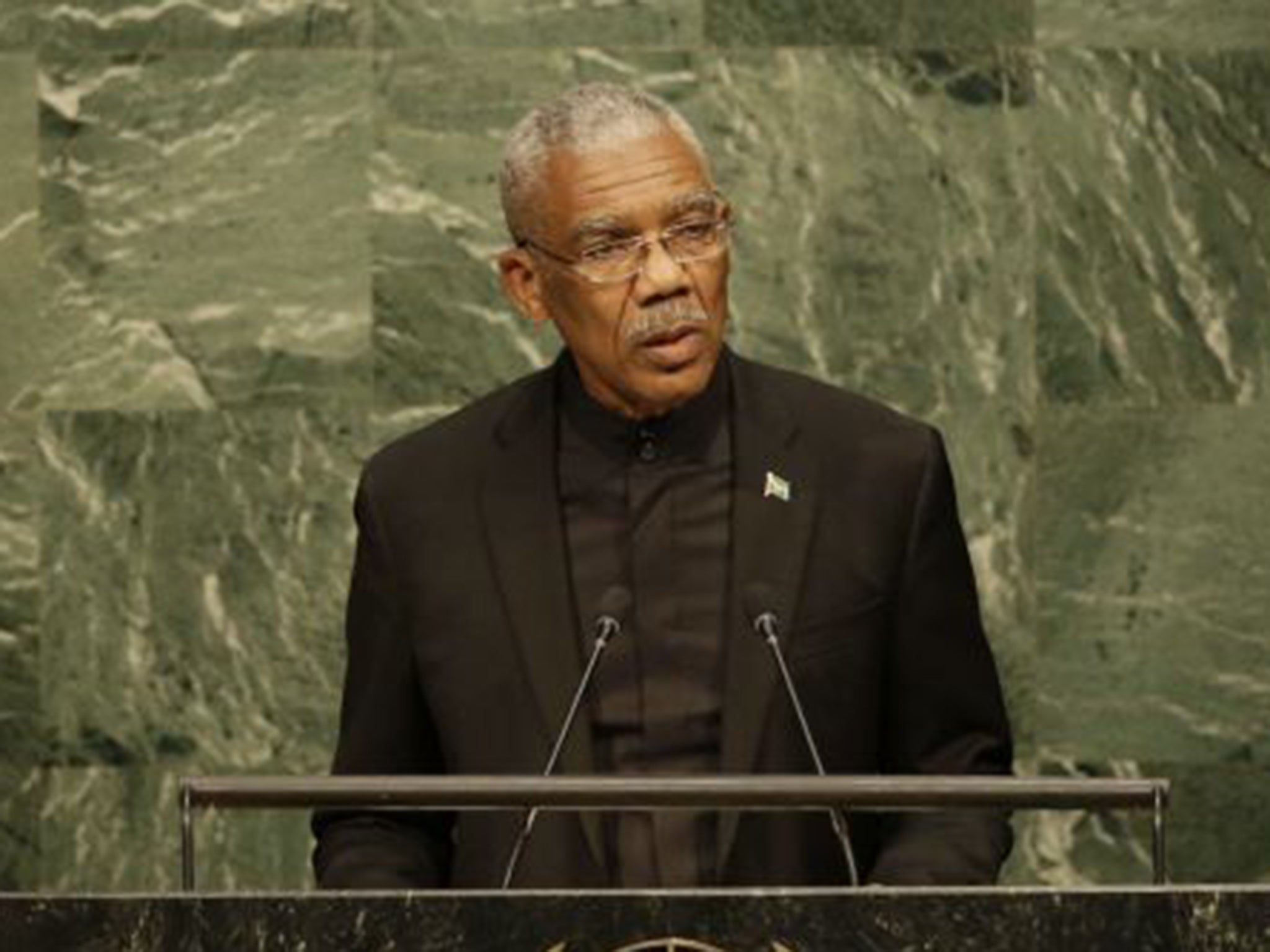 Guyana’s President David Granger has accused his opposite number of pursing an “offensive and aggressive course”