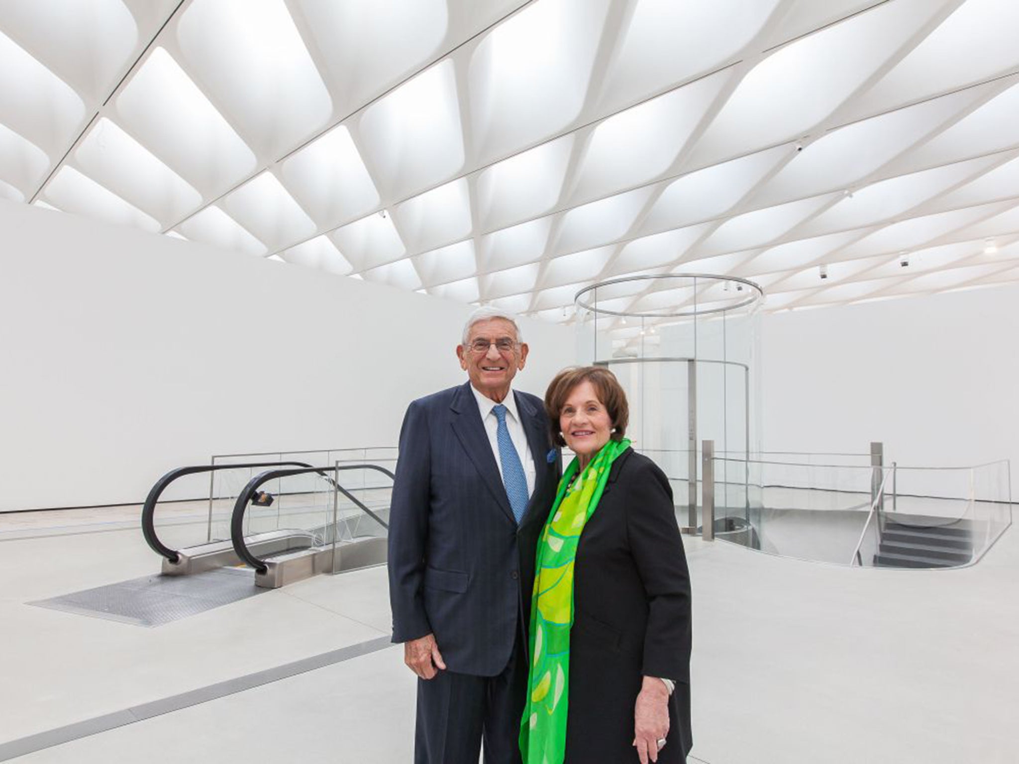 Eli and Edythe Broad built their art collection up across more than four decades