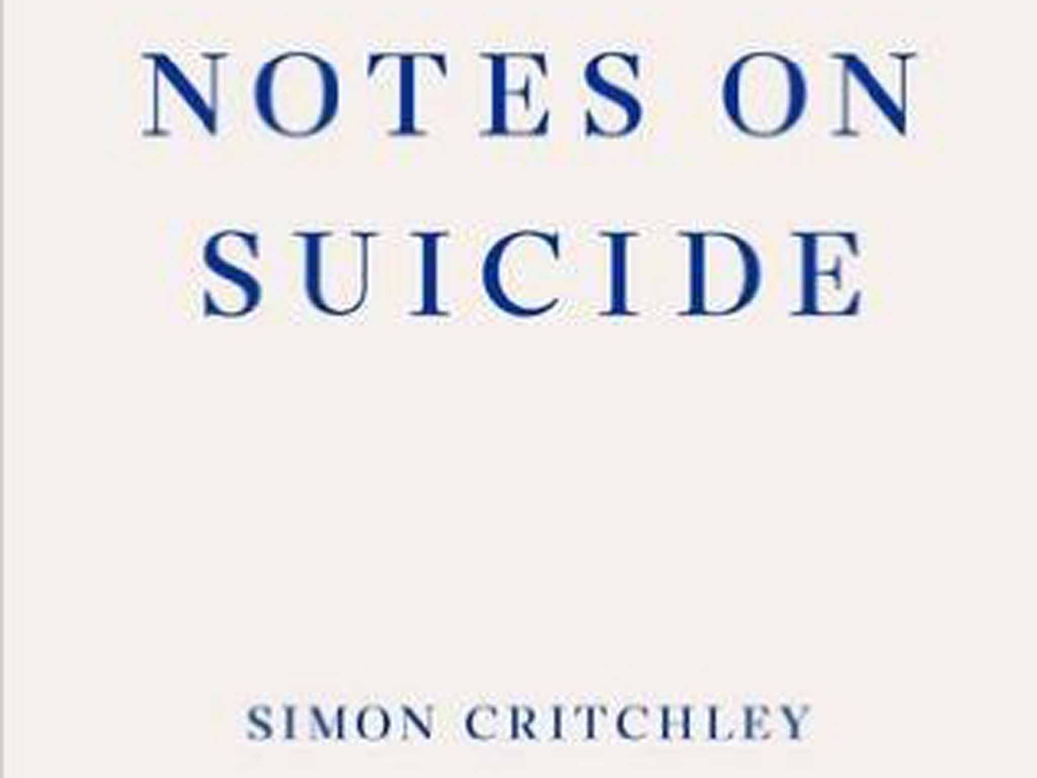 Notes on Suicide