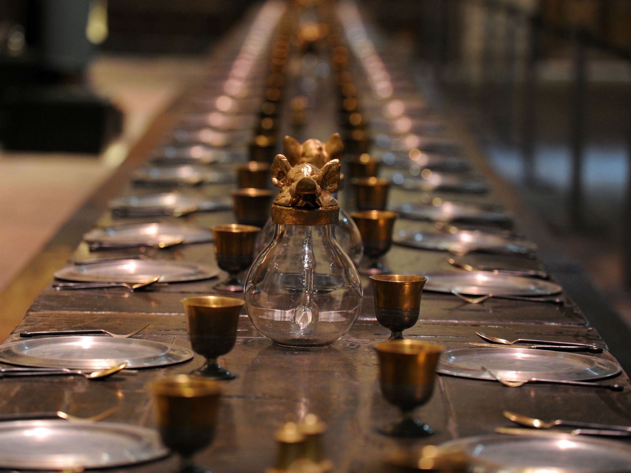 The Great Hall from Harry Potter and the Philosopher's Stone will be the setting for a Christmas dinner