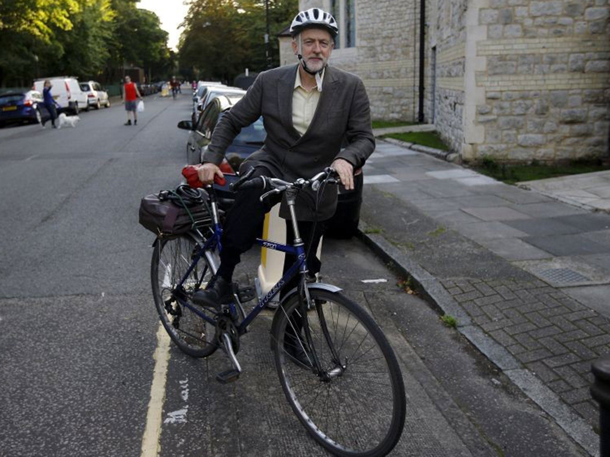 Jeremy Corbyn and his 'Chairman Mao-style' bicycle