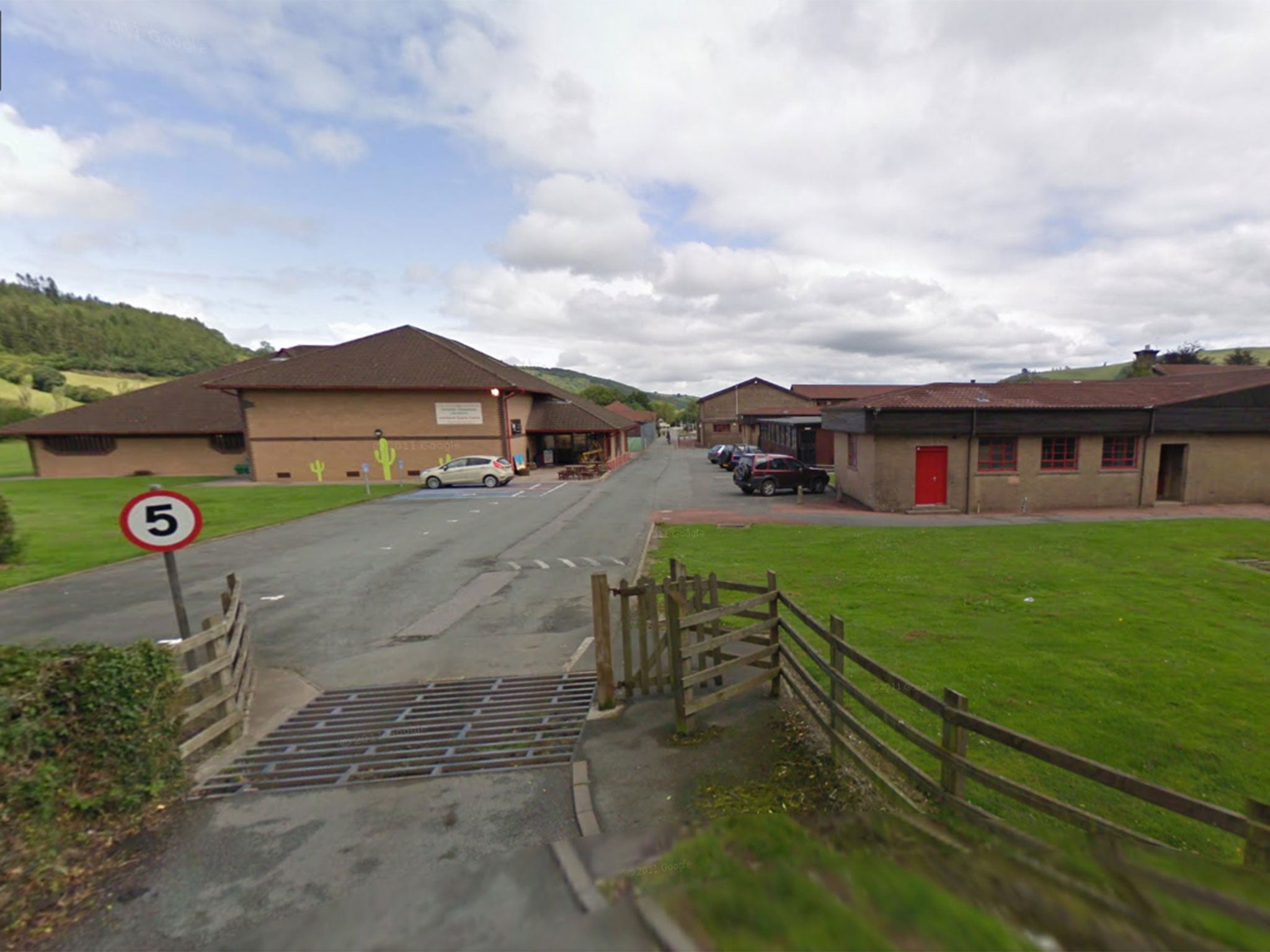 Llanidloes High School, where Eleri Roberts taught