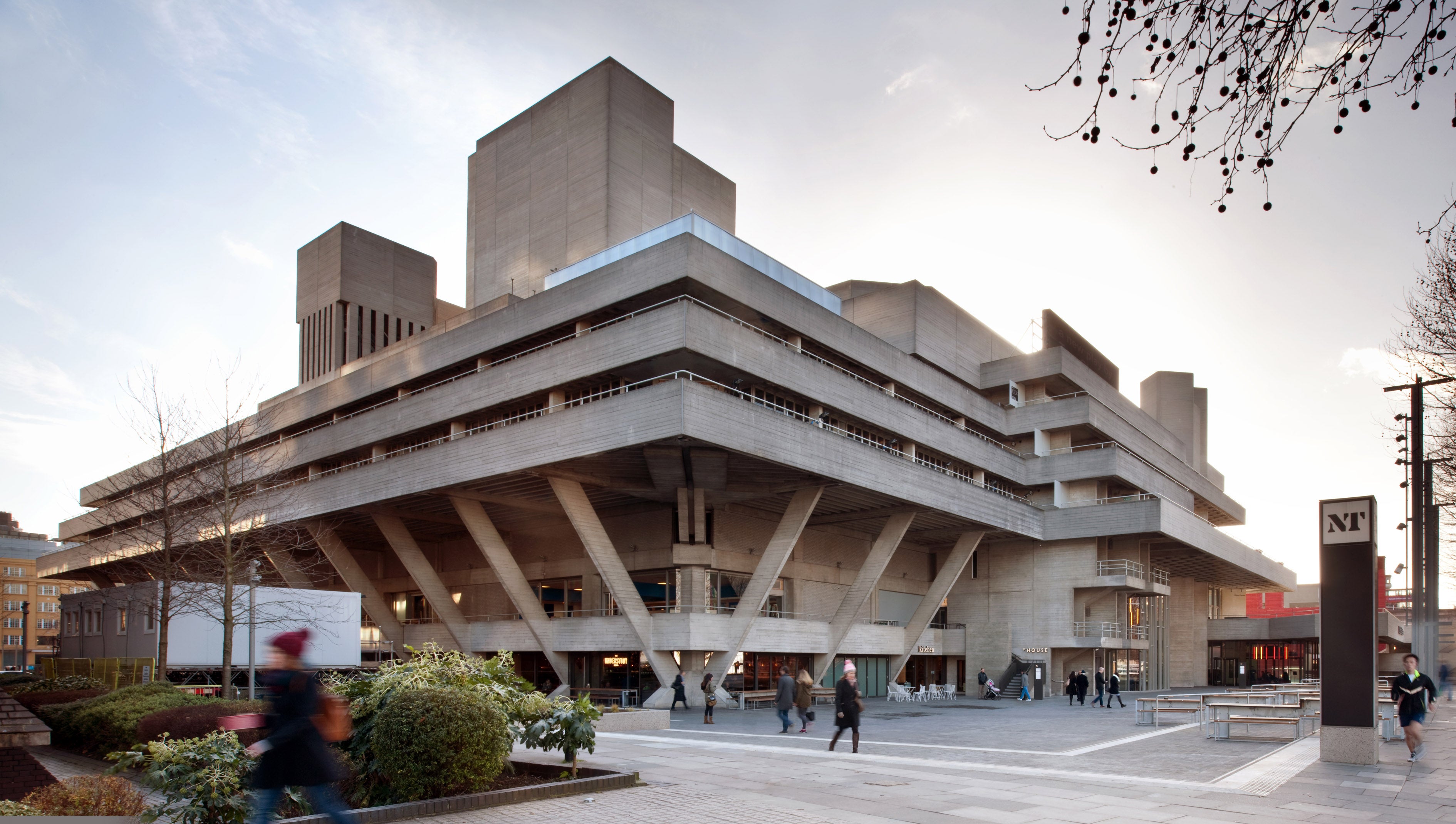 The National Theatre from the northeast