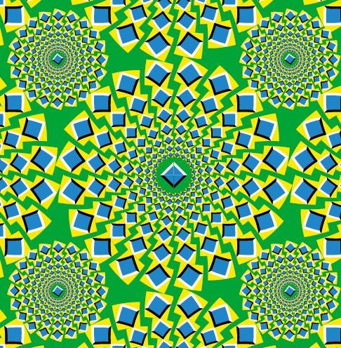Can you see some of the shapes moving in this picture? Picture: Shutterstock