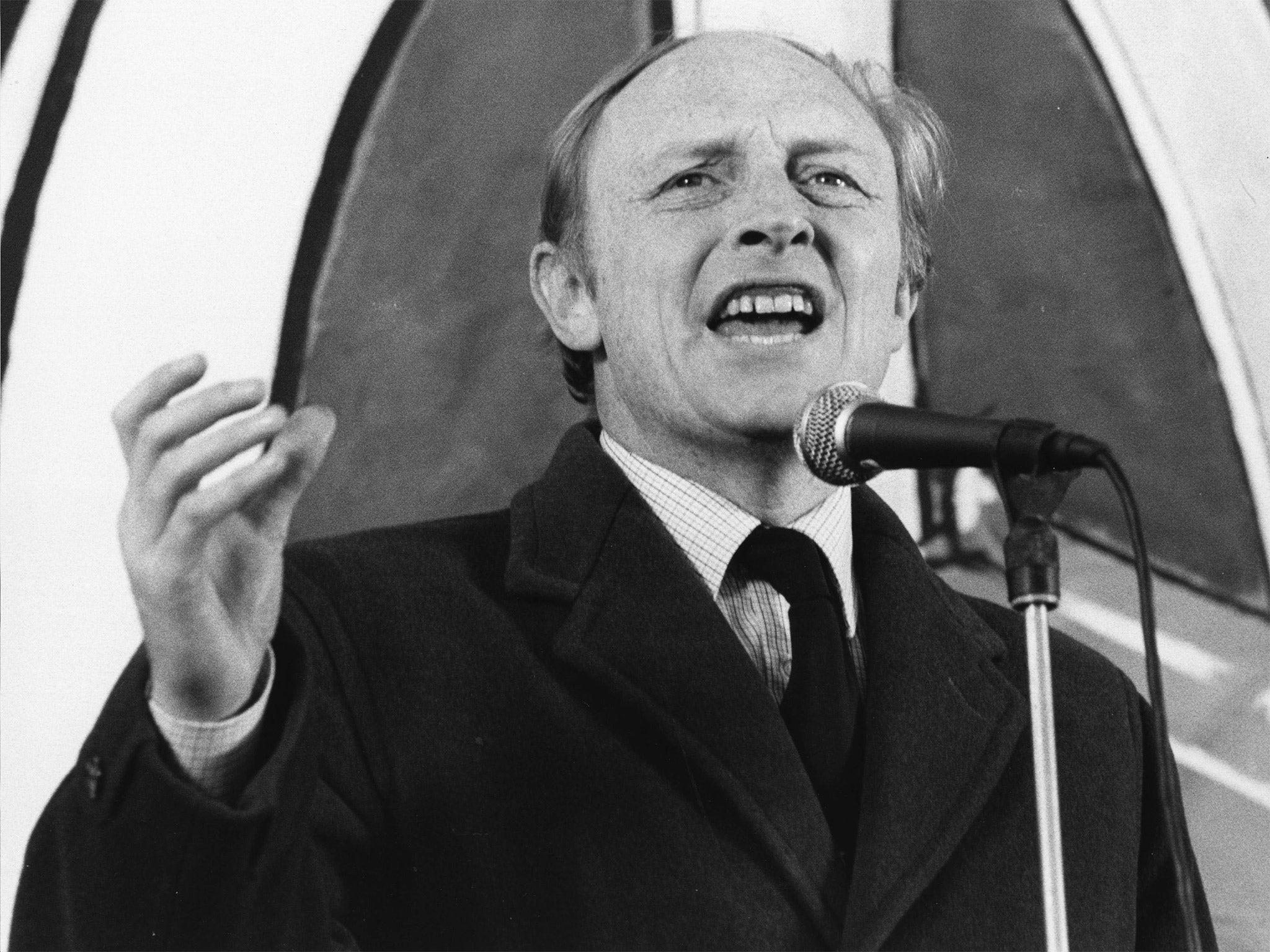 Not wanted: Neil Kinnock rejected lines used by Jeremy Corbyn