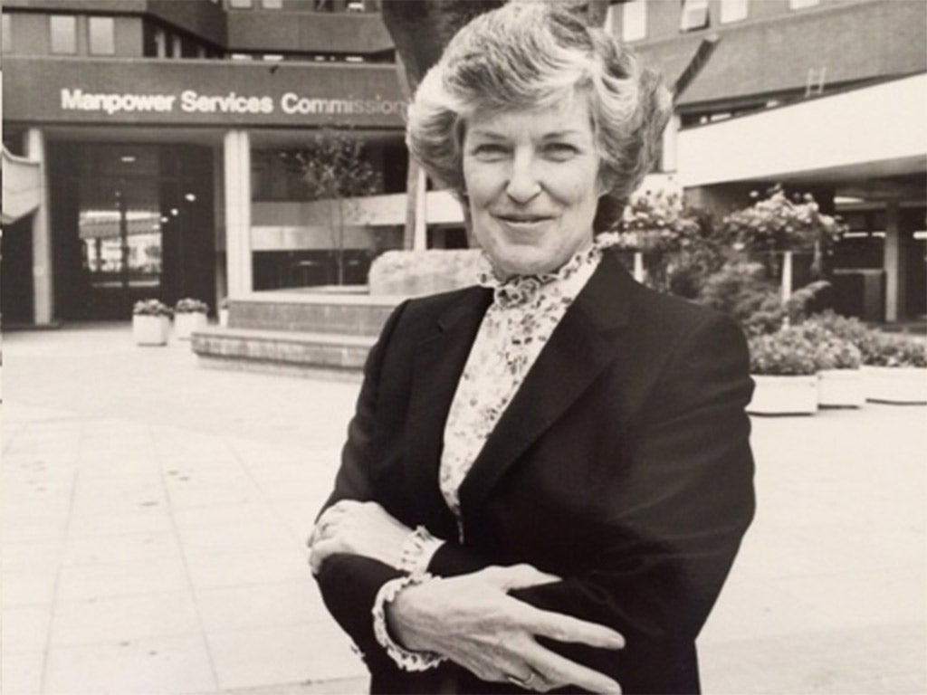 King outside the MSC offices: the Thatcher government sent in a junior minister to ‘sort it out’