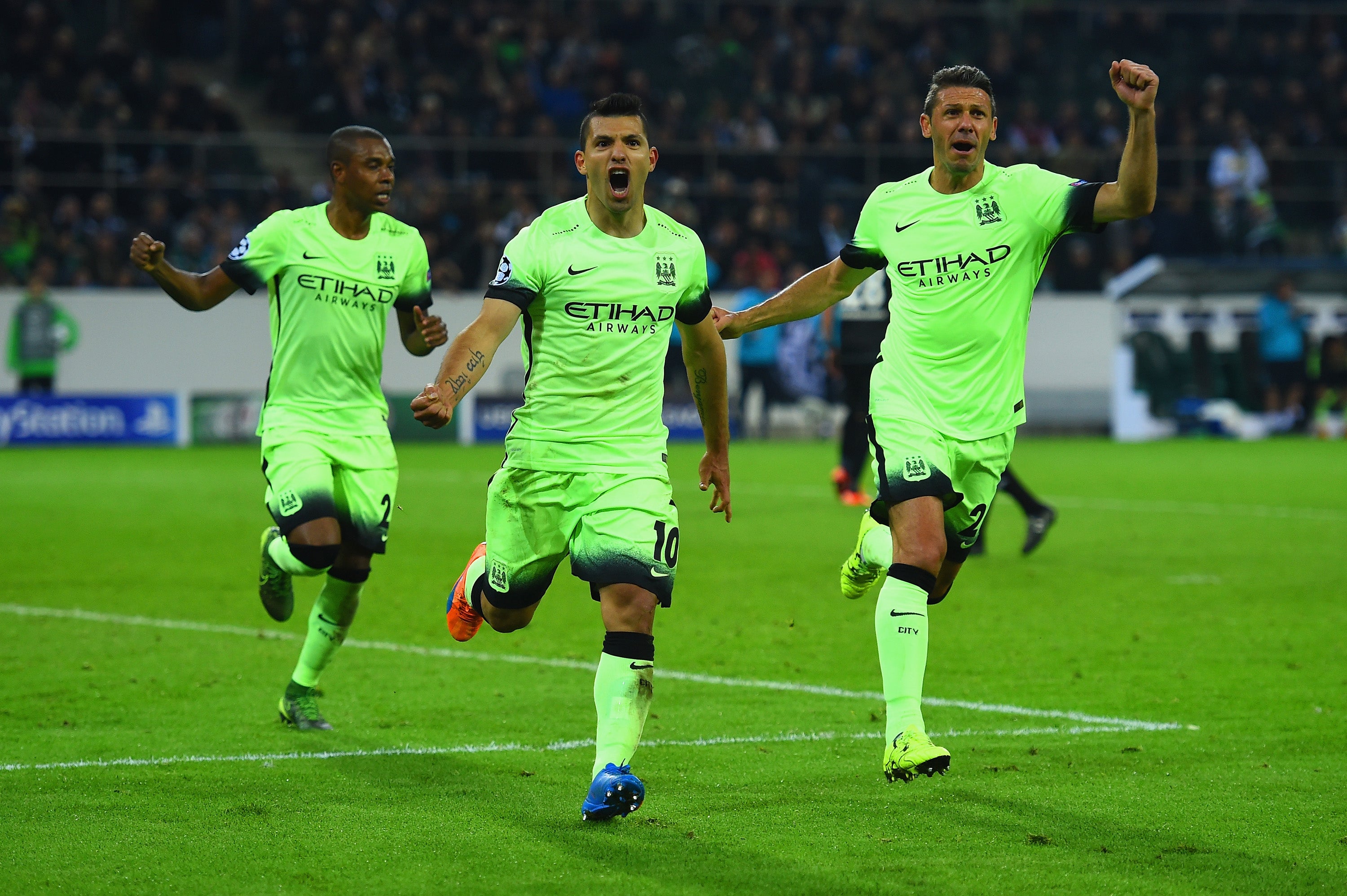 The Argentinian striker won and scored a late penalty