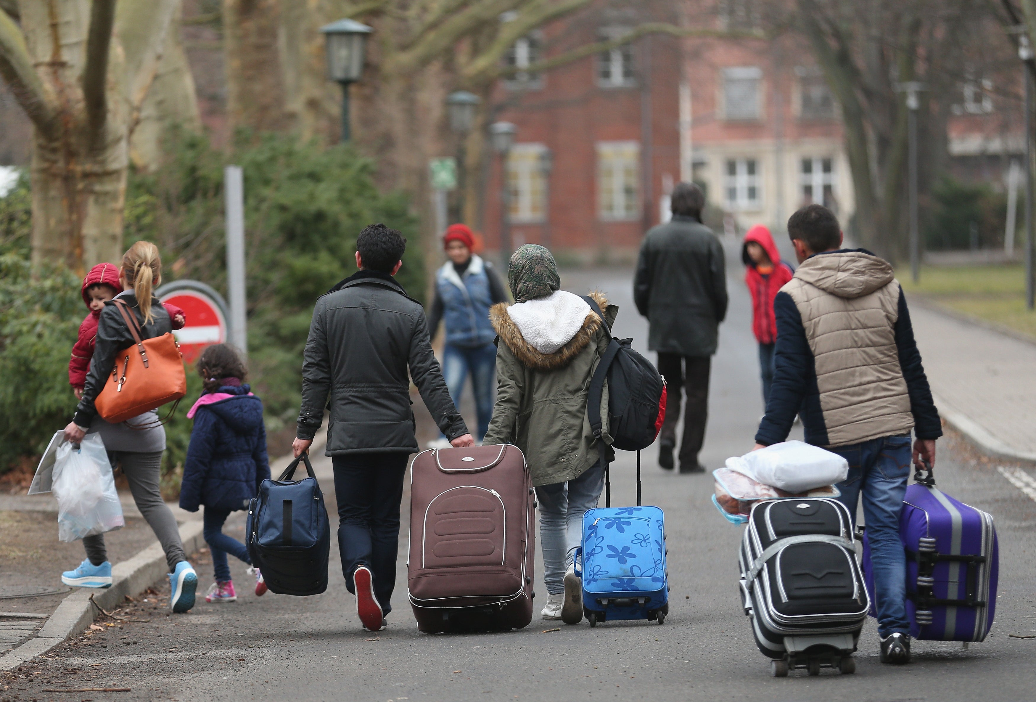 A poster is debunking seven common rumours around refugees