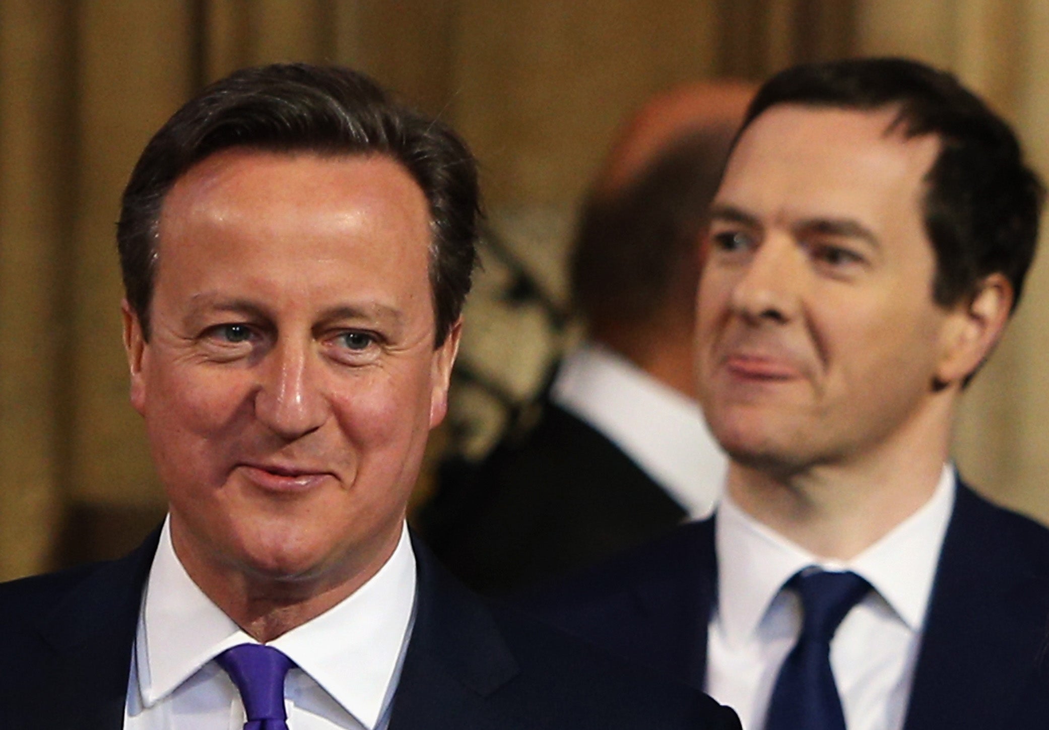 David Cameron and George Osborne