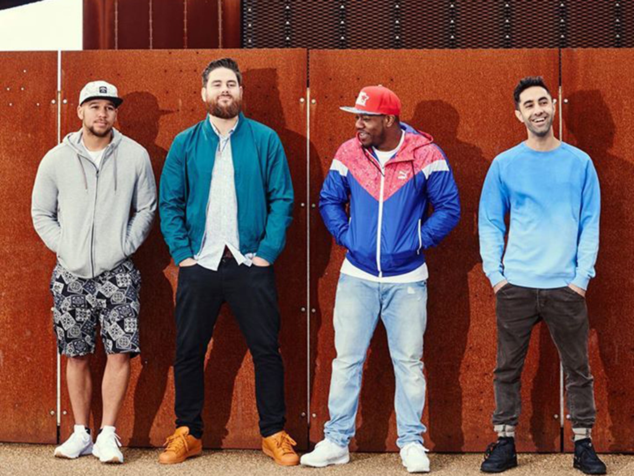 Rudimental: Kesi Dryden, Piers Agget, DJ Locksmith, and Amir Amor