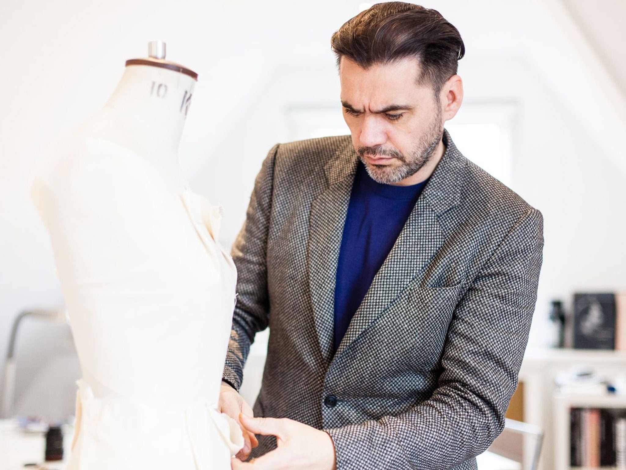 Intergalactic: Fashion designer Roland Mouret in his studio