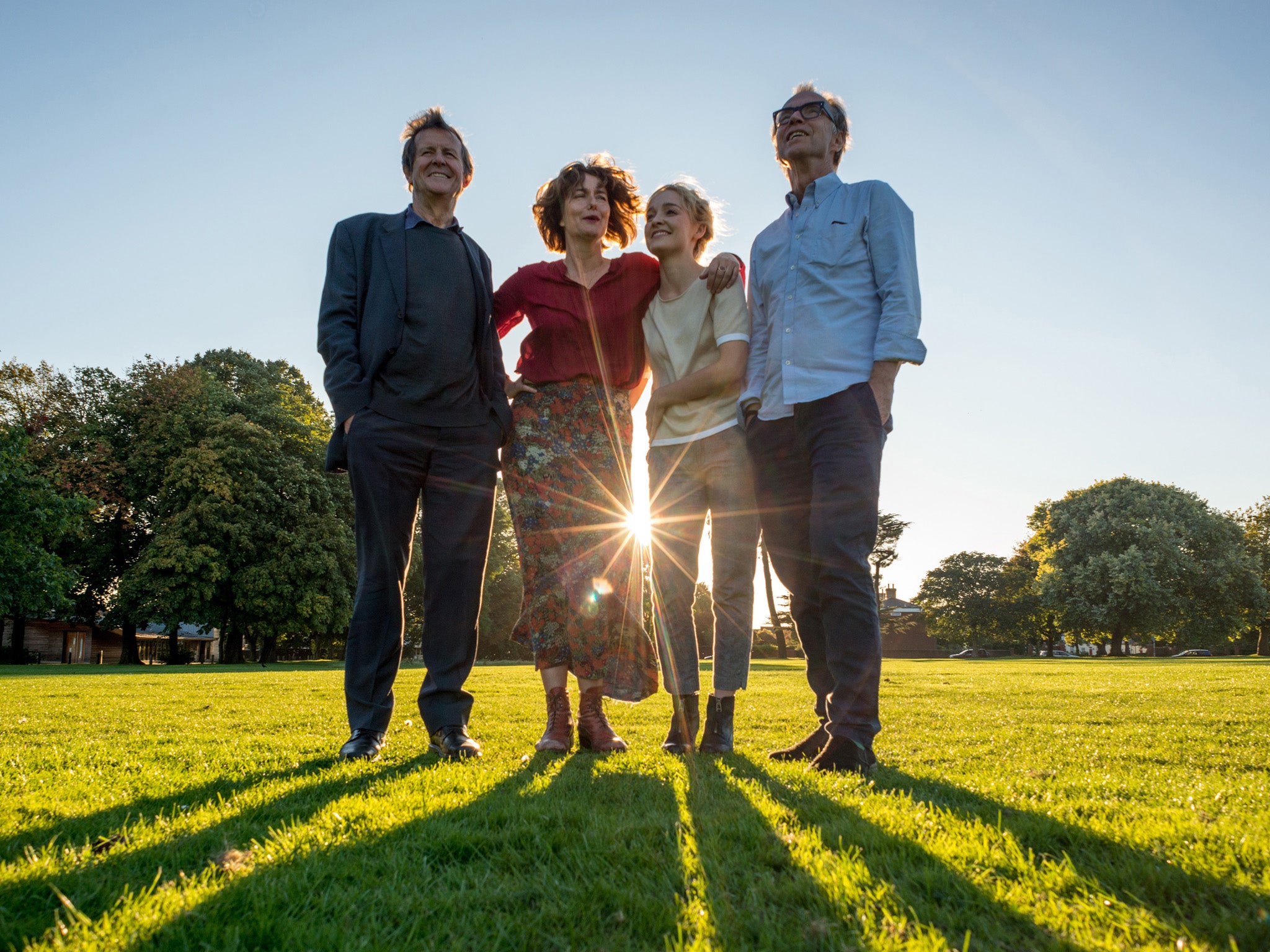 David Hare, Anna Chancellor, Olivia Vinall and Jonathan Kent.