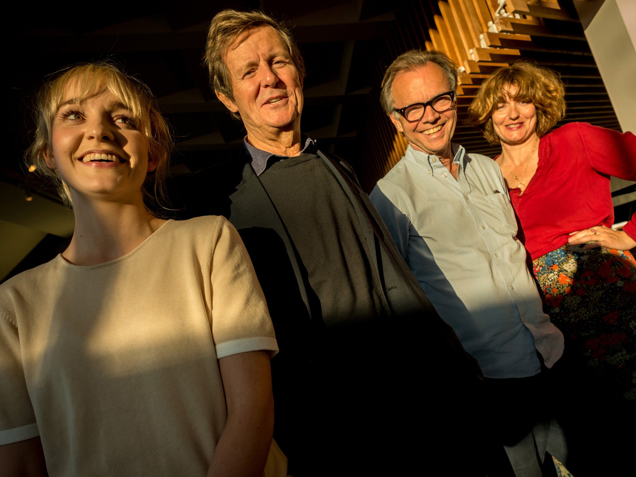 Olivia Vinall, David Hare, Jonathan Kent and Anna Chancellor.