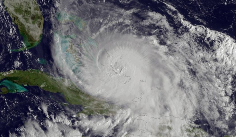 The ship's last recorded position was near the centre of the hurricane