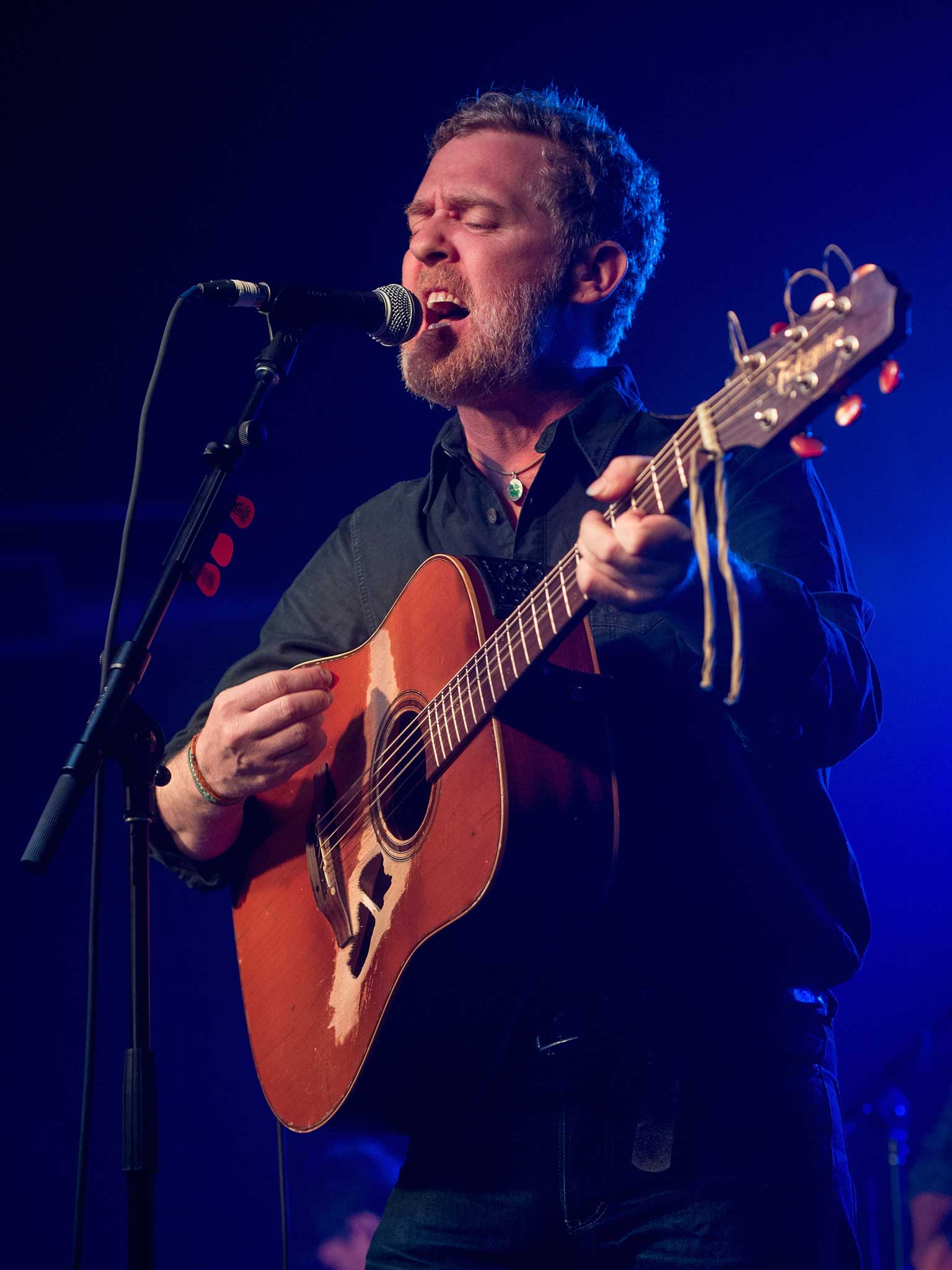 Hansard on stage at a recent gig in Nashville (Getty Images)