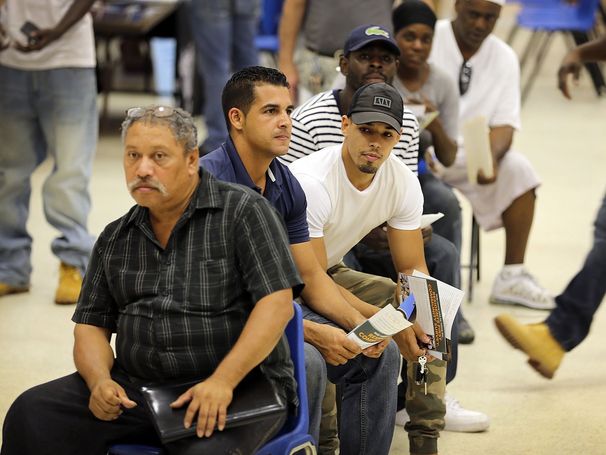 Employment blues: job seekers in Miami