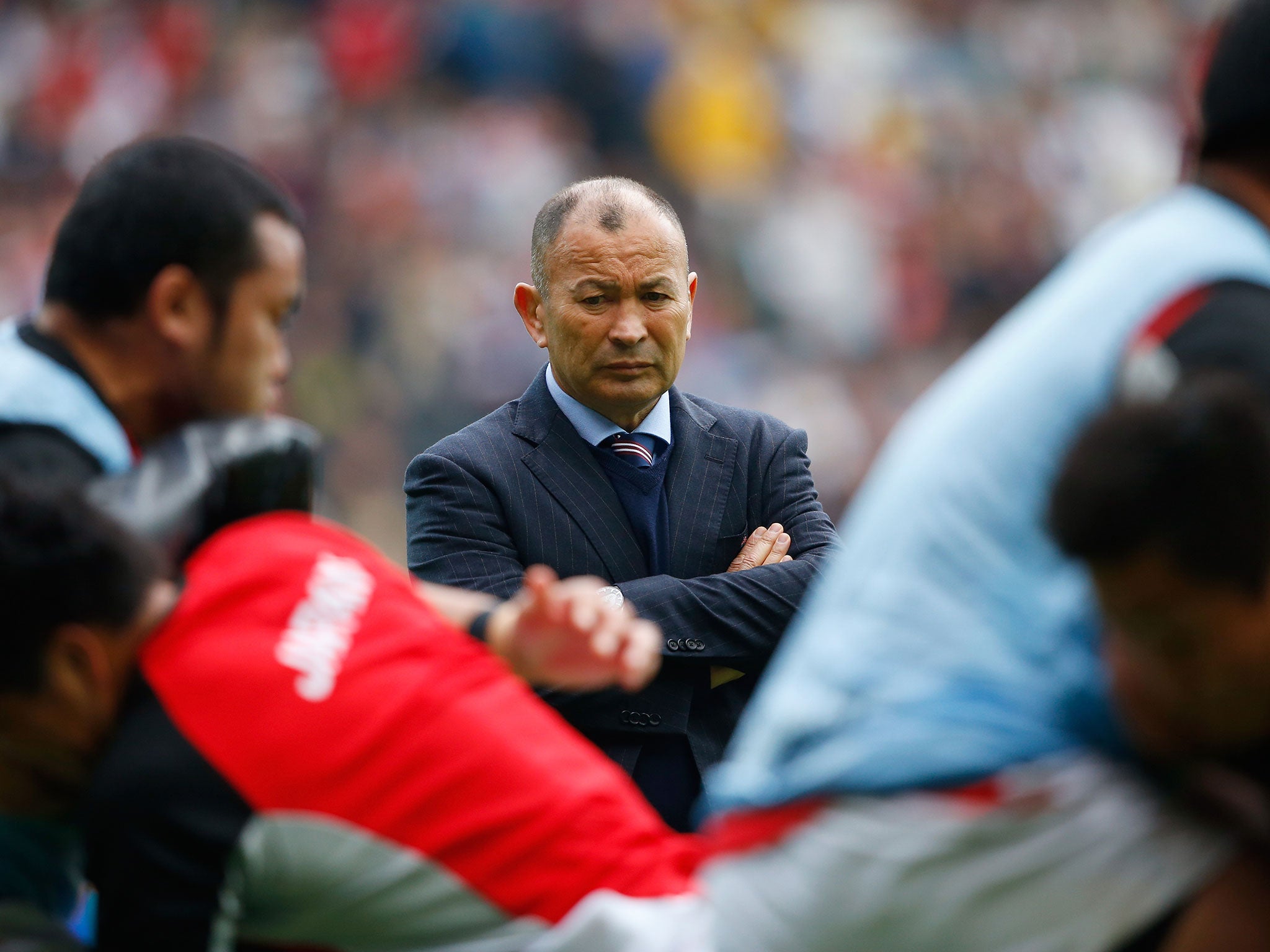 Eddie Jones, head coach of Japan