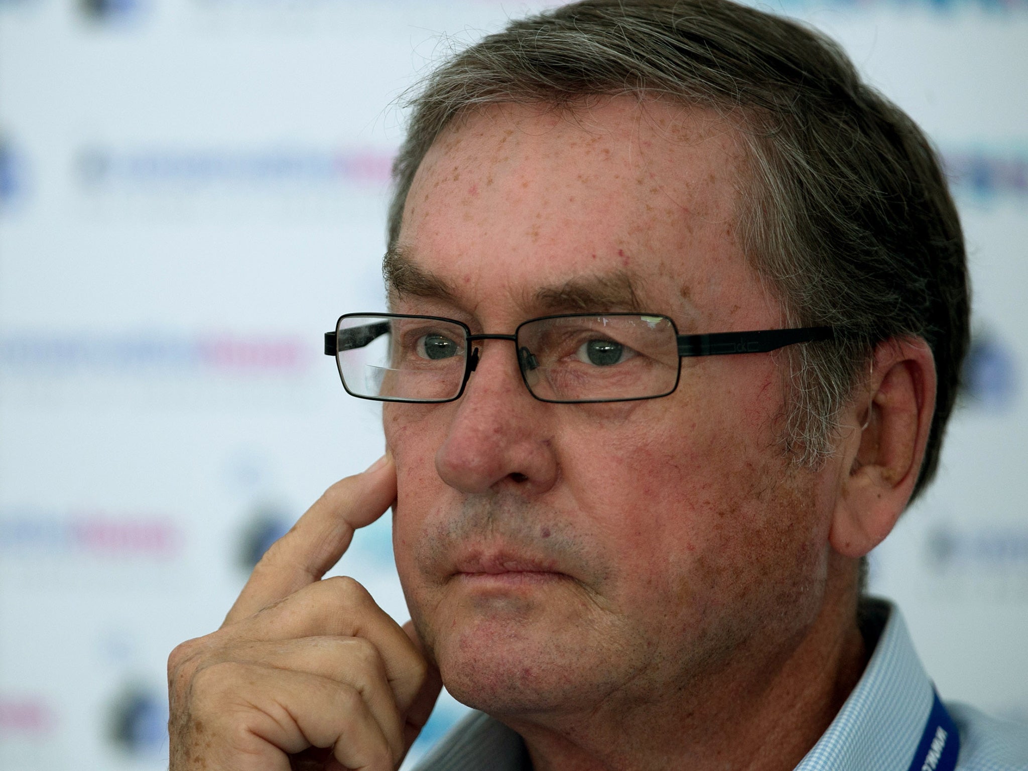 Lord Michael Ashcroft addresses delegates at the 2014 Conservative party conference