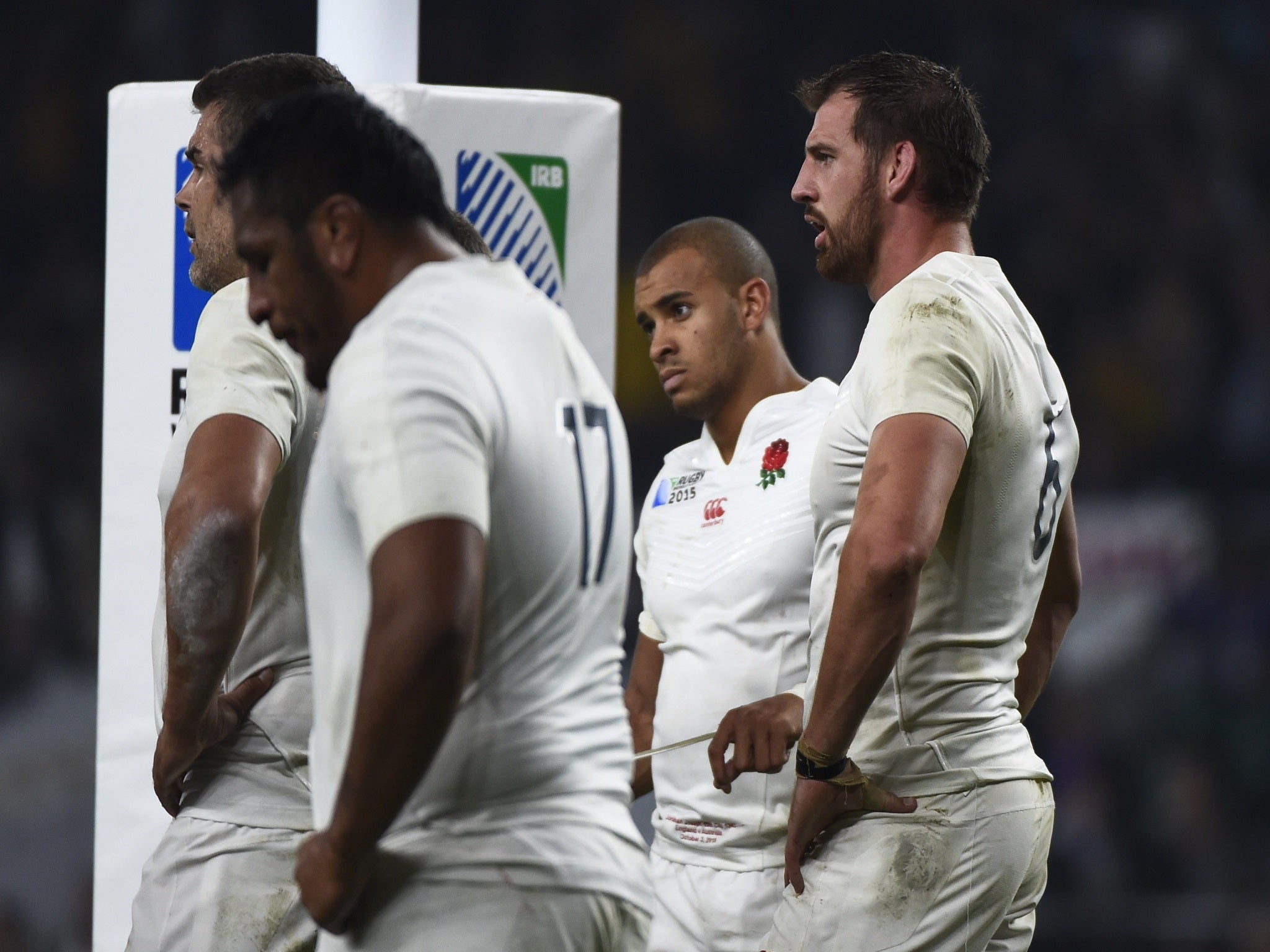 Tom Wood was one of two players to appear int he mixed zone after the defeat