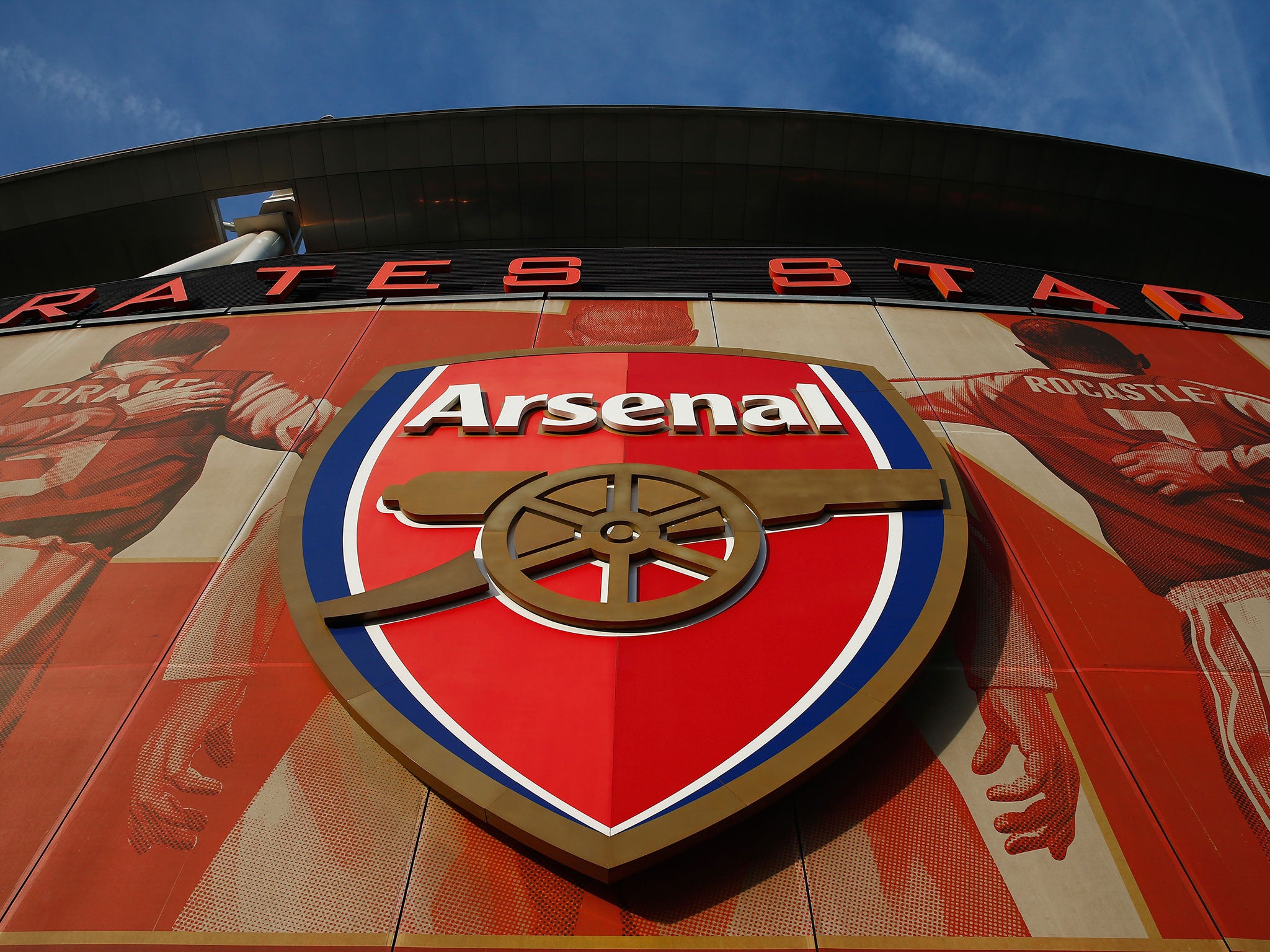 A view of the Emirates, home of Arsenal