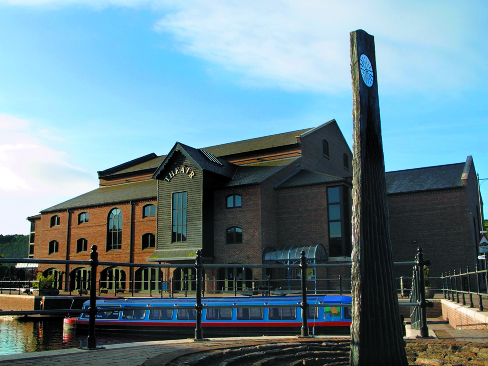 Theatr Brycheiniog in Brecon has installed solar panels and LED lighting to slash energy consumption