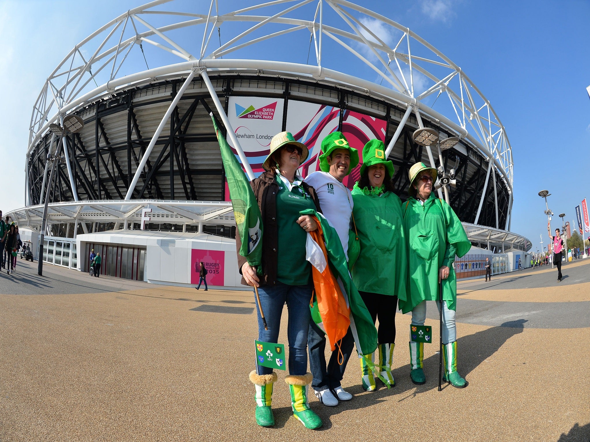 The £700m stadium is the centrepiece of the 'Queen Elizabeth Olympic Park'