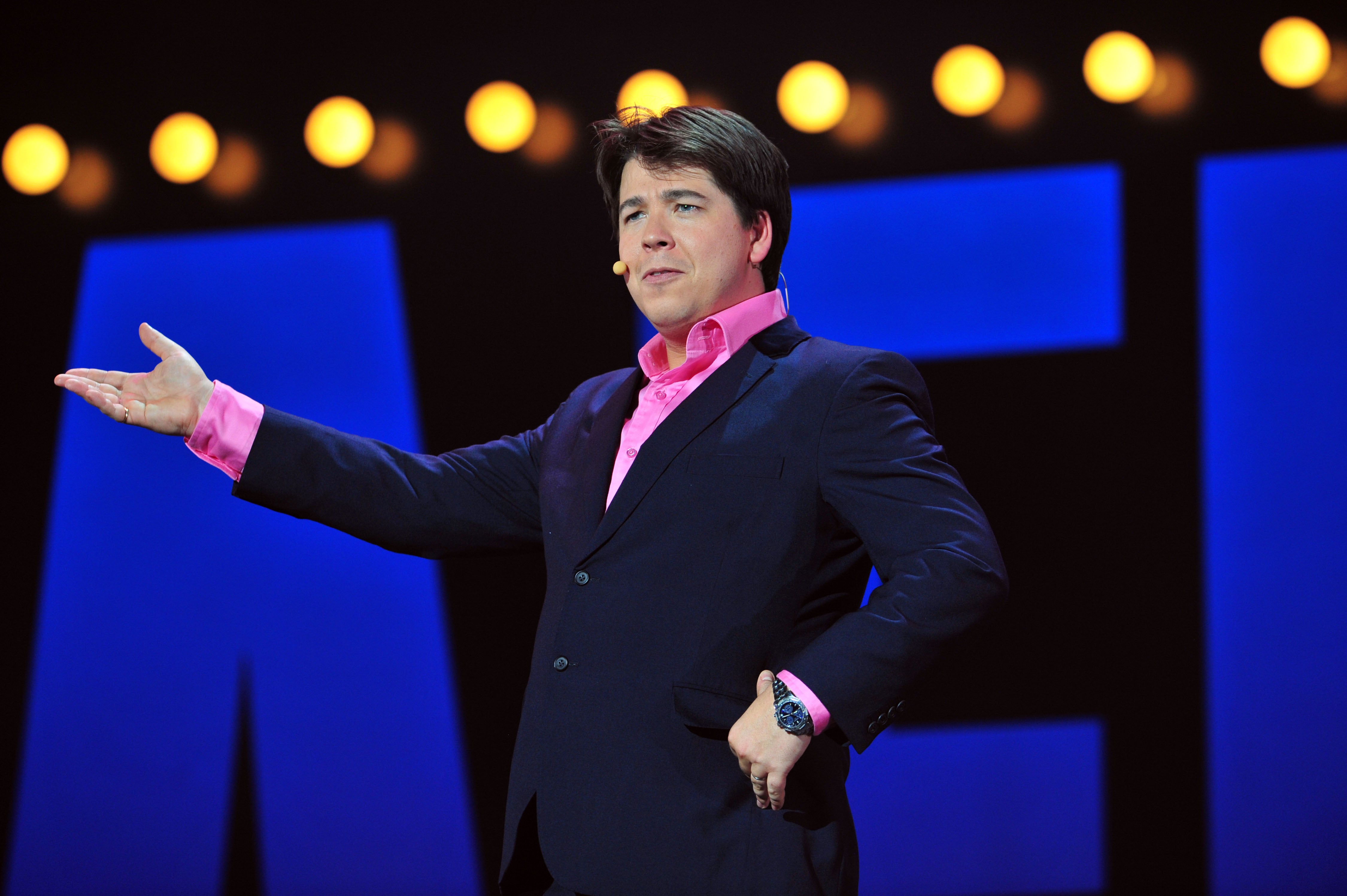 Michael McIntyre's new show opens with a showreel of fans performing his best routines