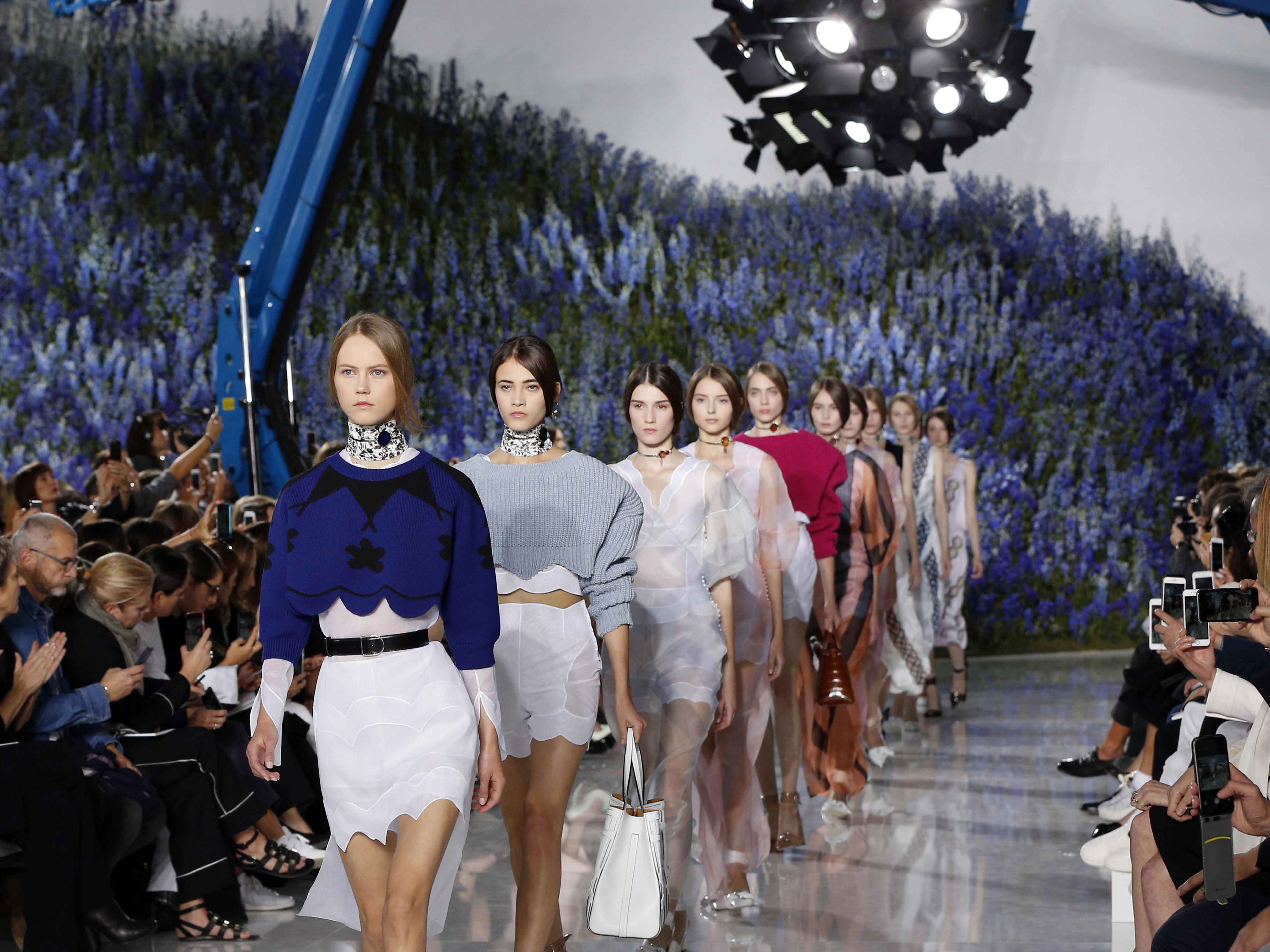 Dior spring/summer 2016 show during Paris Fashion Week