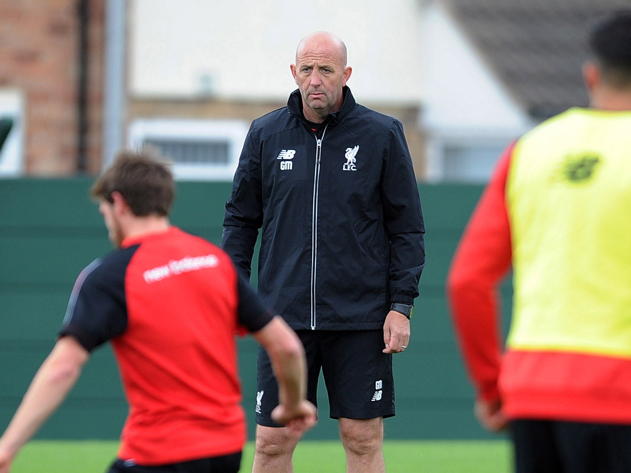 McAllister presiding over a session earlier this season