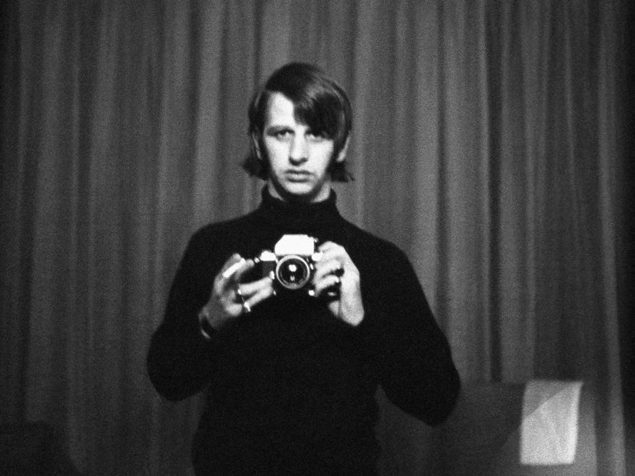 Ringo Starr with camera