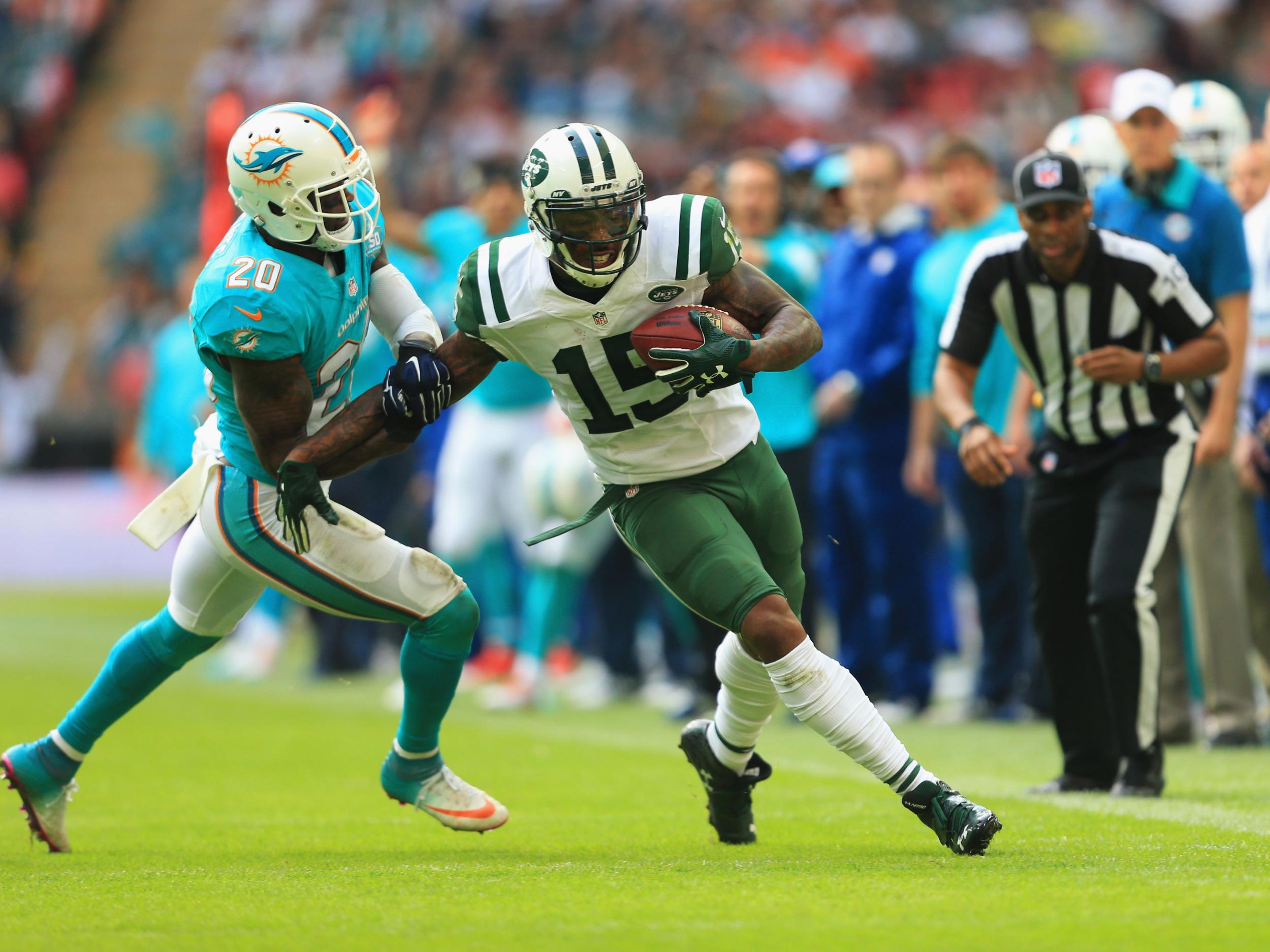 Miami Dolphins suffered a heavy defeat against New York Jets in the marquee game at London’s Wembley Stadium on Sunday.