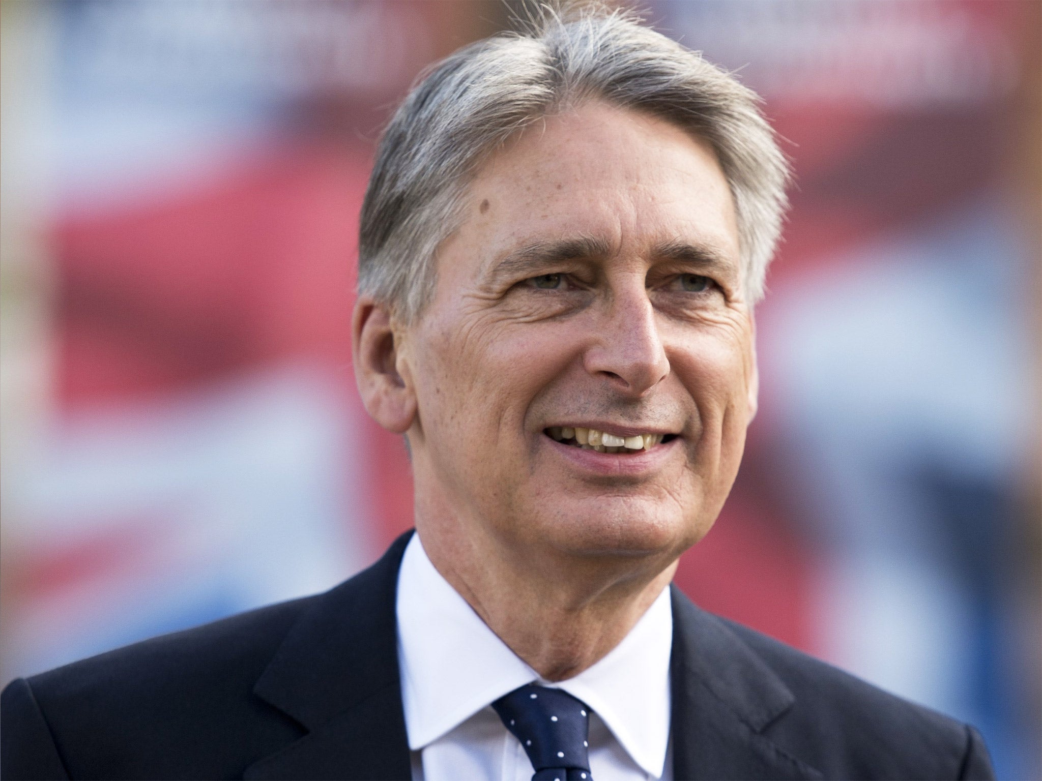 Foreign Secretary Philip Hammond at the Conservative Party conference in Manchester on Tuesday