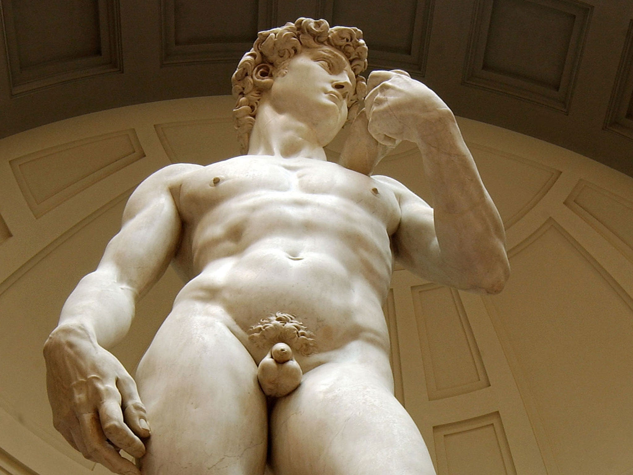 ‘If Michaelangelo was born today, one thing is for sure, is David’s penis would have been bigger’