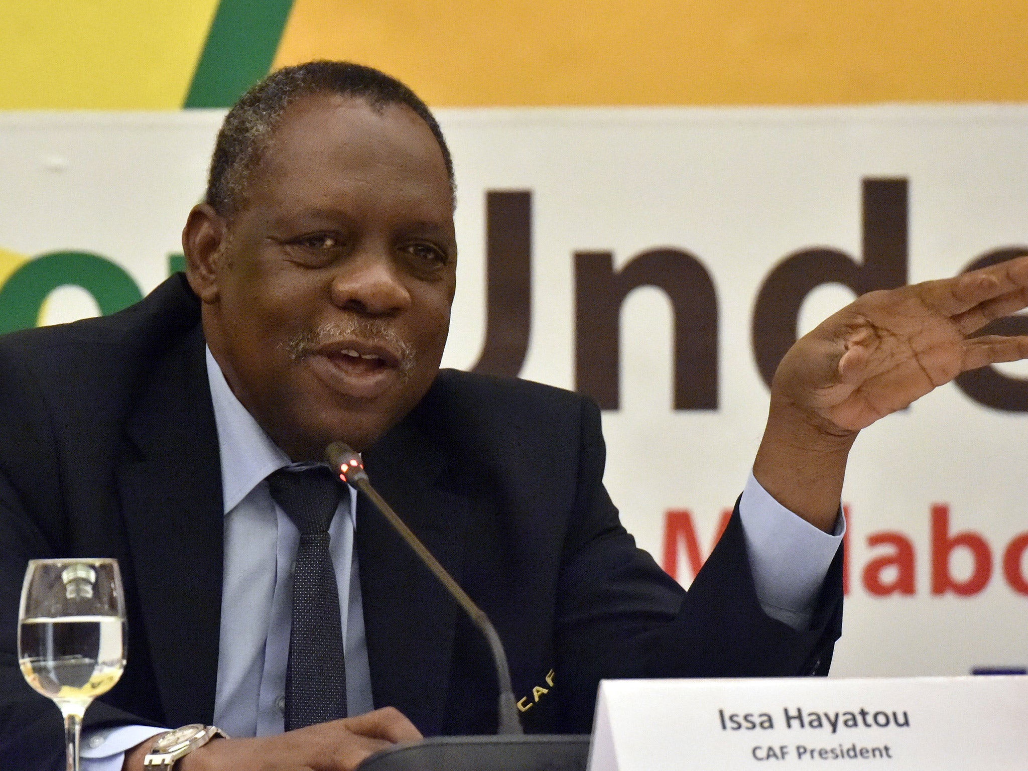 Hayatou, a former international athlete, is line to stand in for Blatter