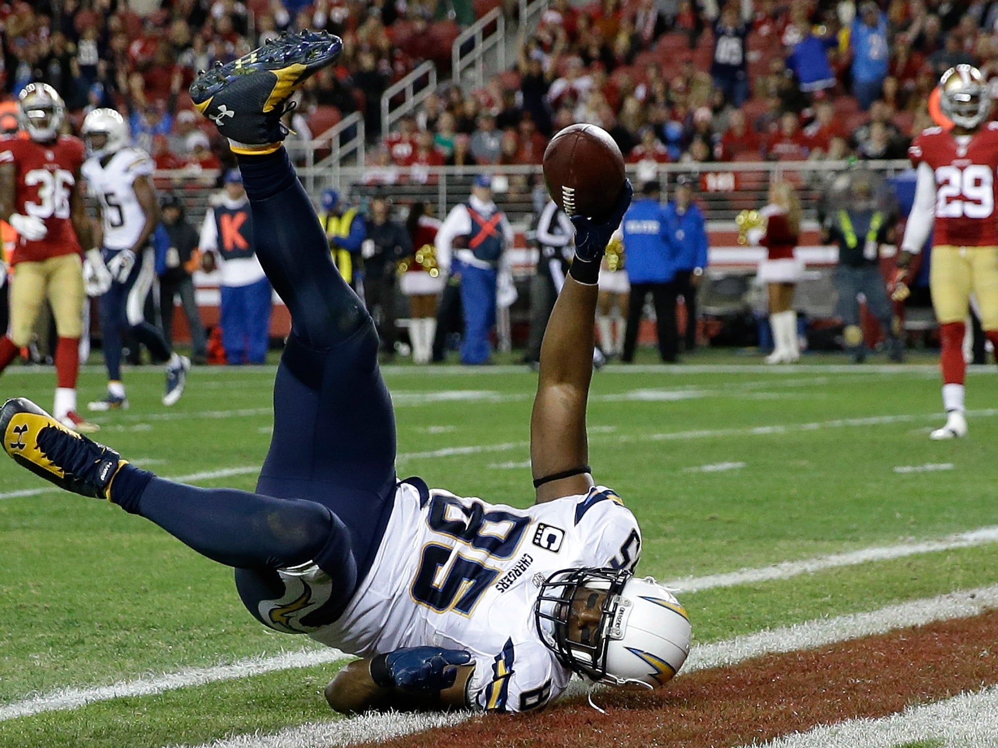 San Diego Chargers tight end Antonio Gates