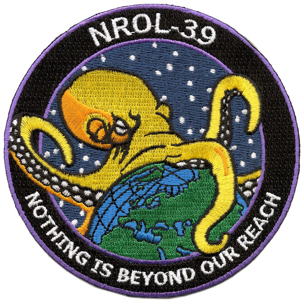 This patch from 2013's NROL-39 mission is particularly Orwellian