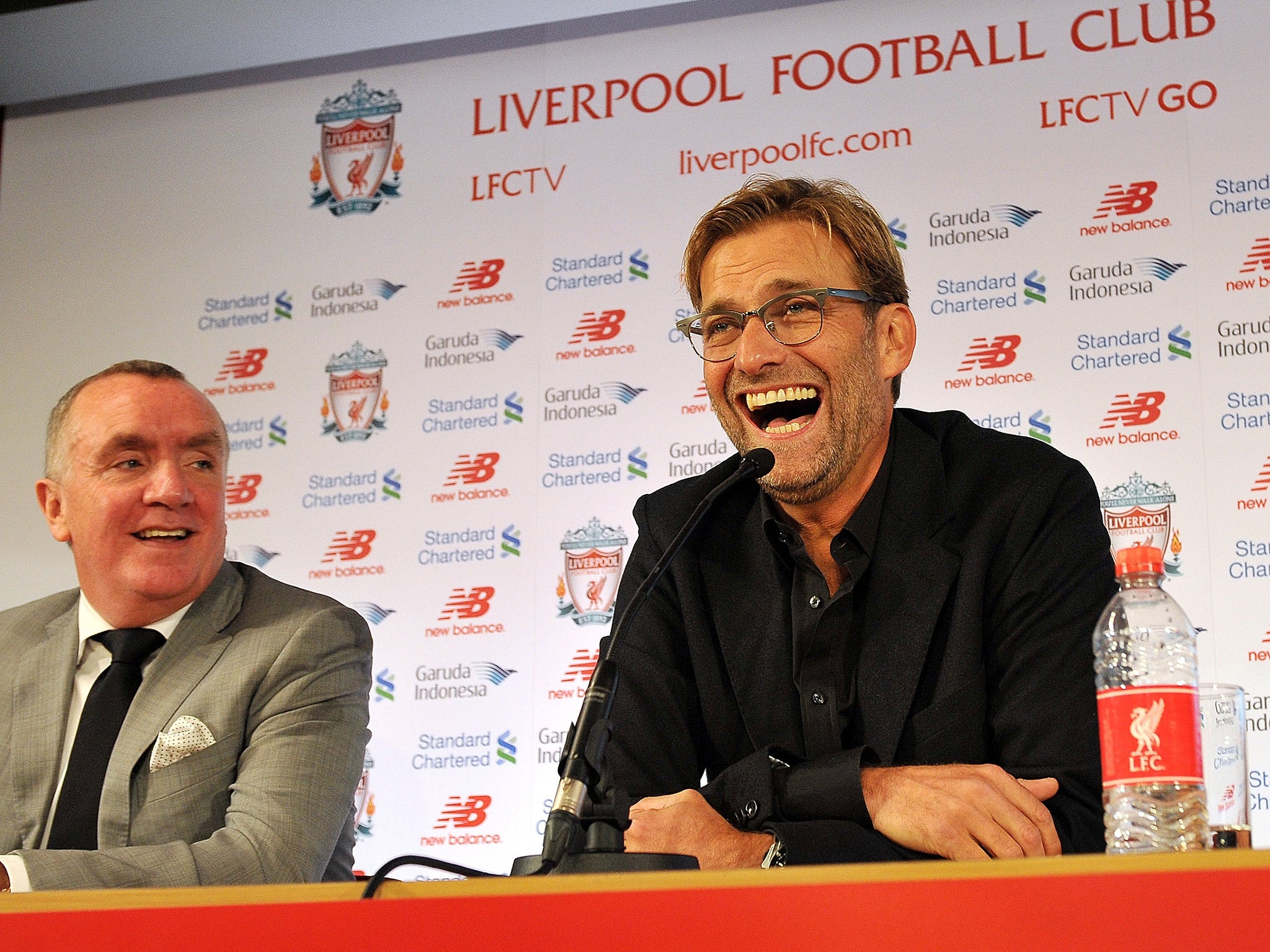 Klopp and Ayre, left, will both sit on the transfer committee