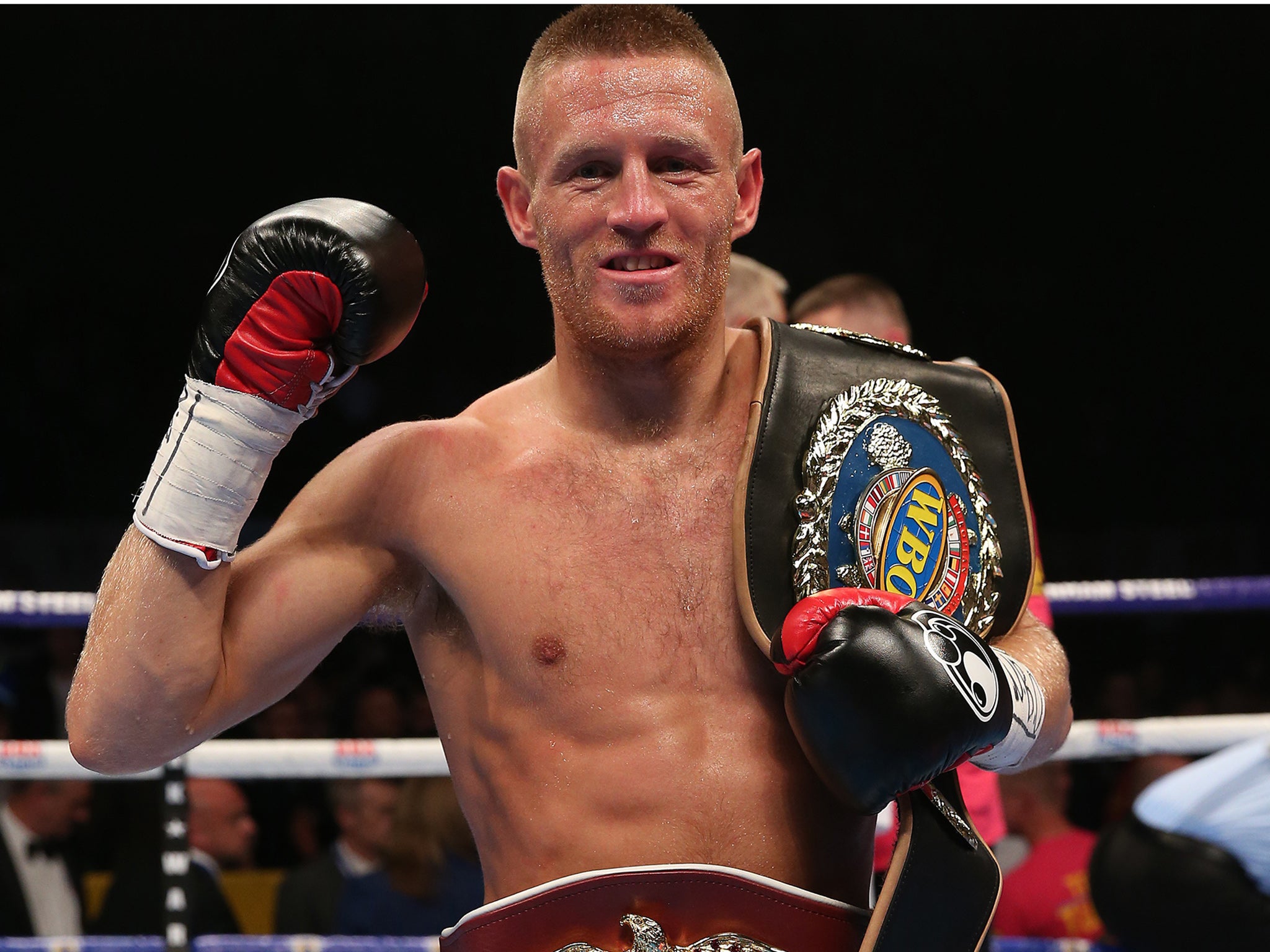 WBO lightweight champion Terry Flanagan