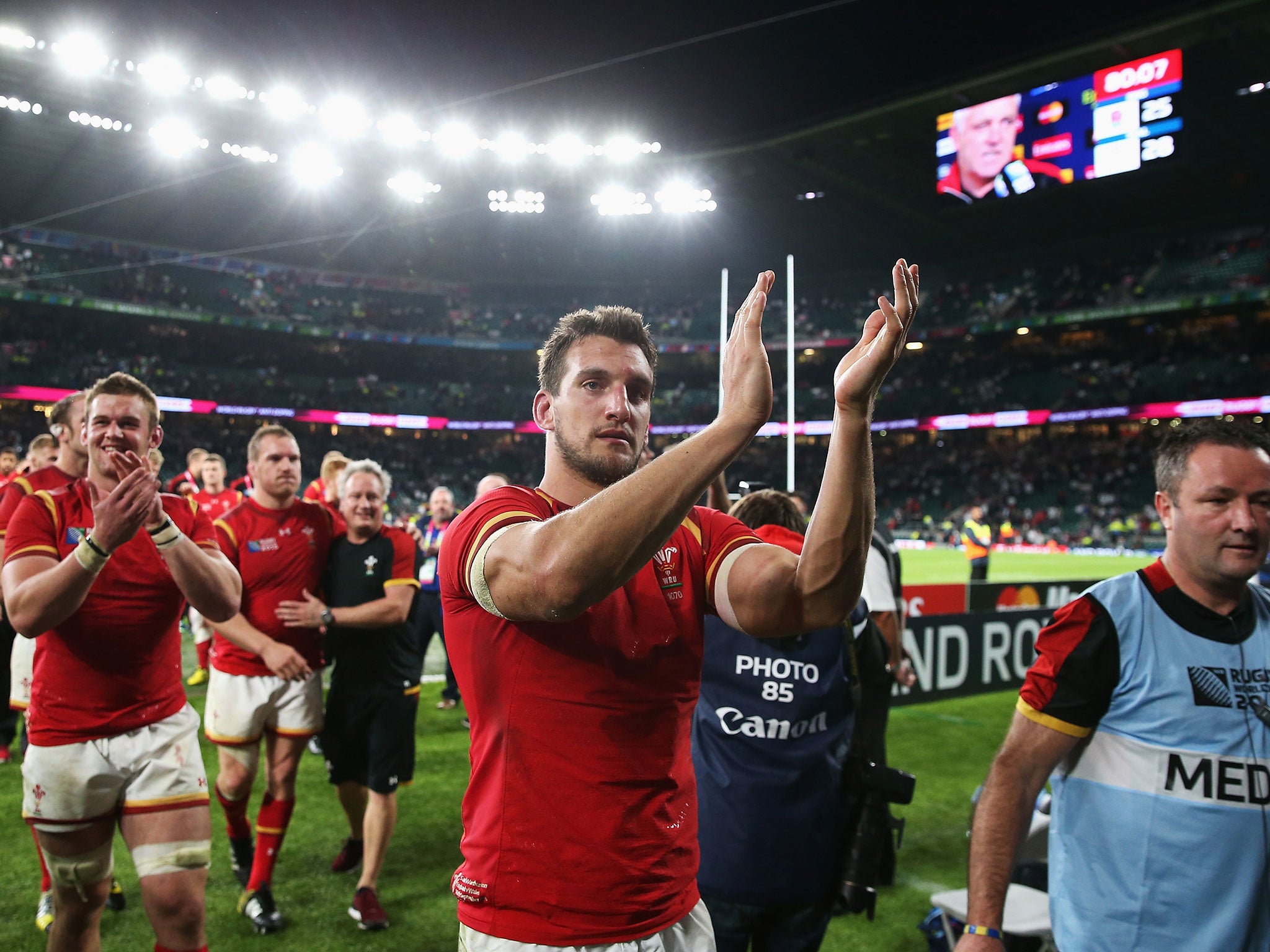 Wales captain Sam Warburton