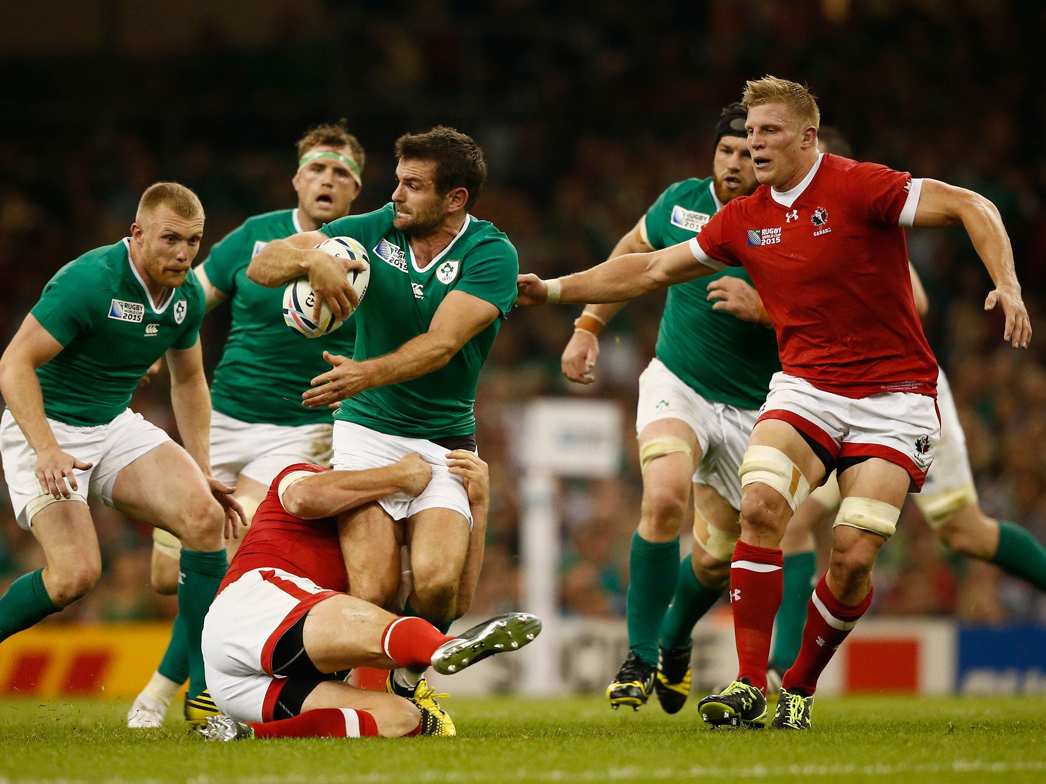 Jared Payne will take no further part in the competition after suffering a fractured foot