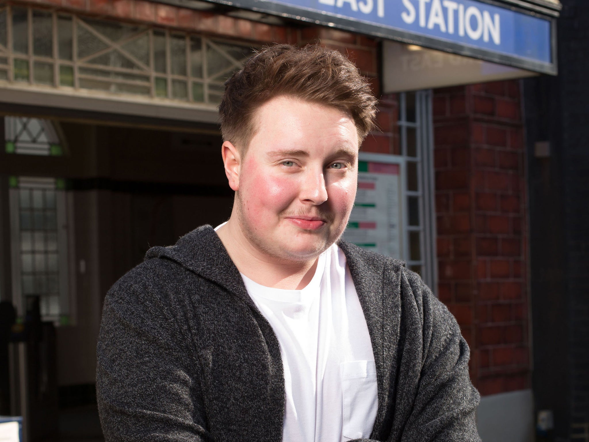 Riley Carter Millington, 21, who is set to join the Eastenders cast playing transgender character, Kyle