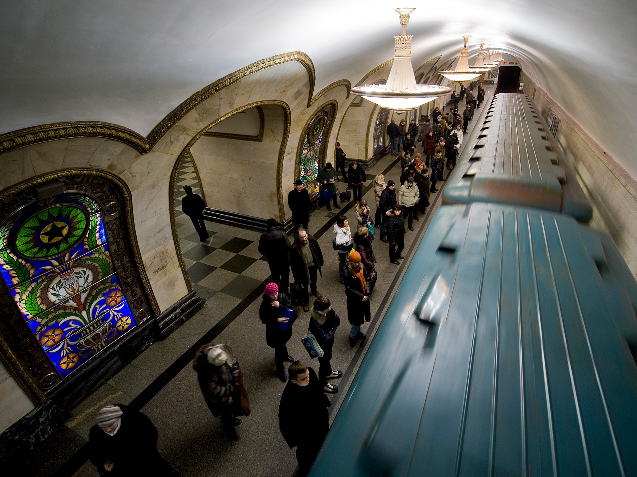 The terrorist plot was targeting public transport in the Russian capital Moscow